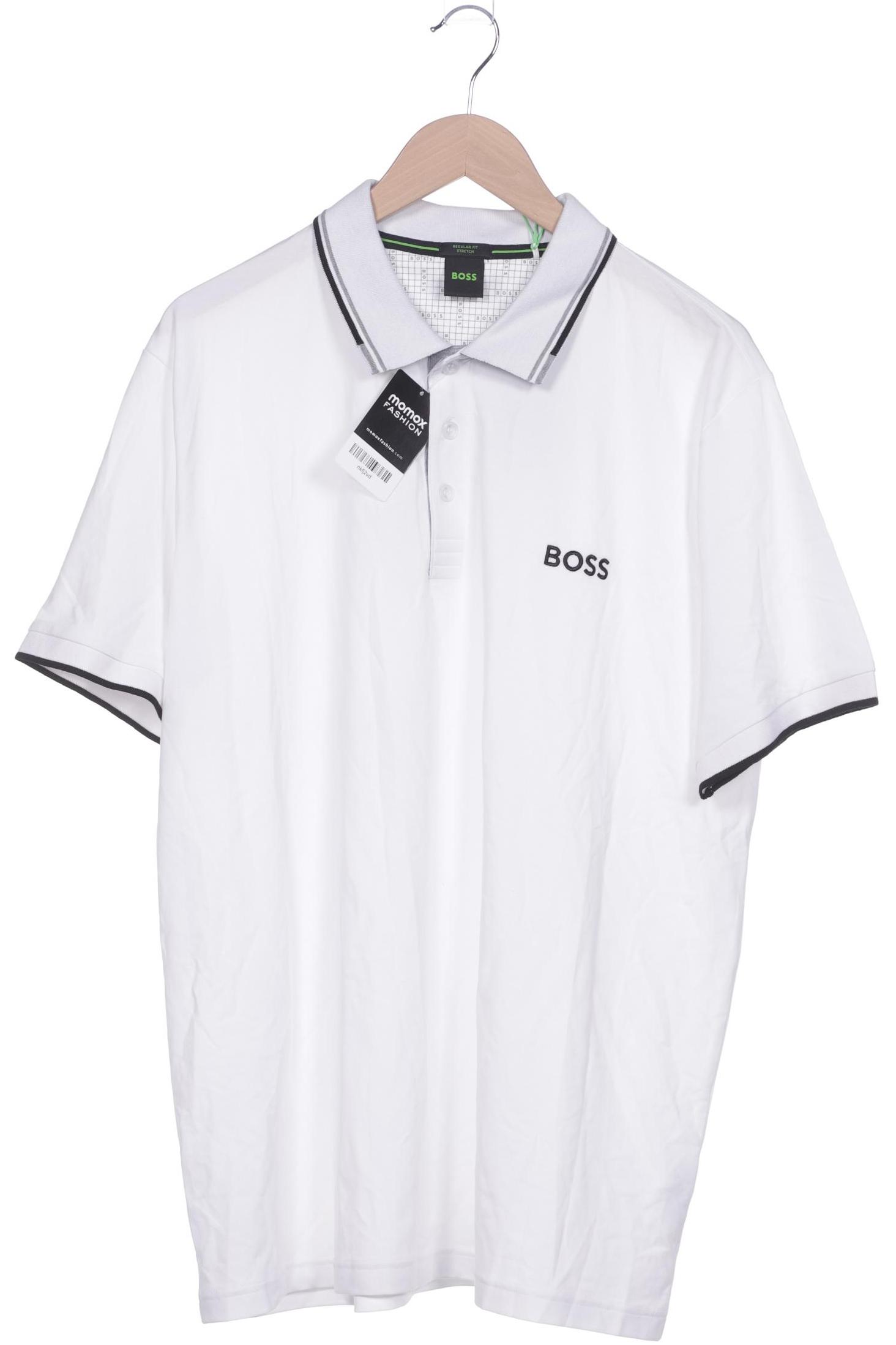

Boss Green Herren Poloshirt, weiß, Gr. 58