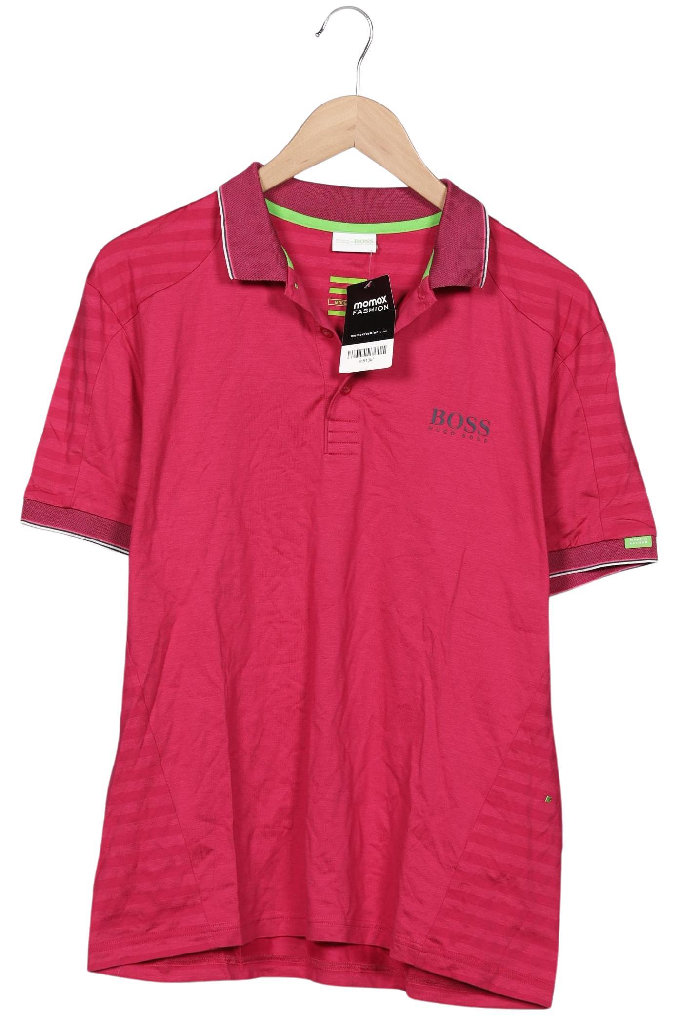 

Boss Green Herren Poloshirt, pink, Gr. 52