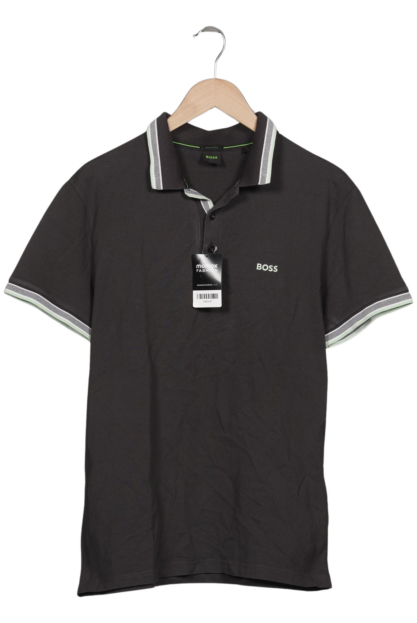 

Boss Green Herren Poloshirt, grau, Gr. 54