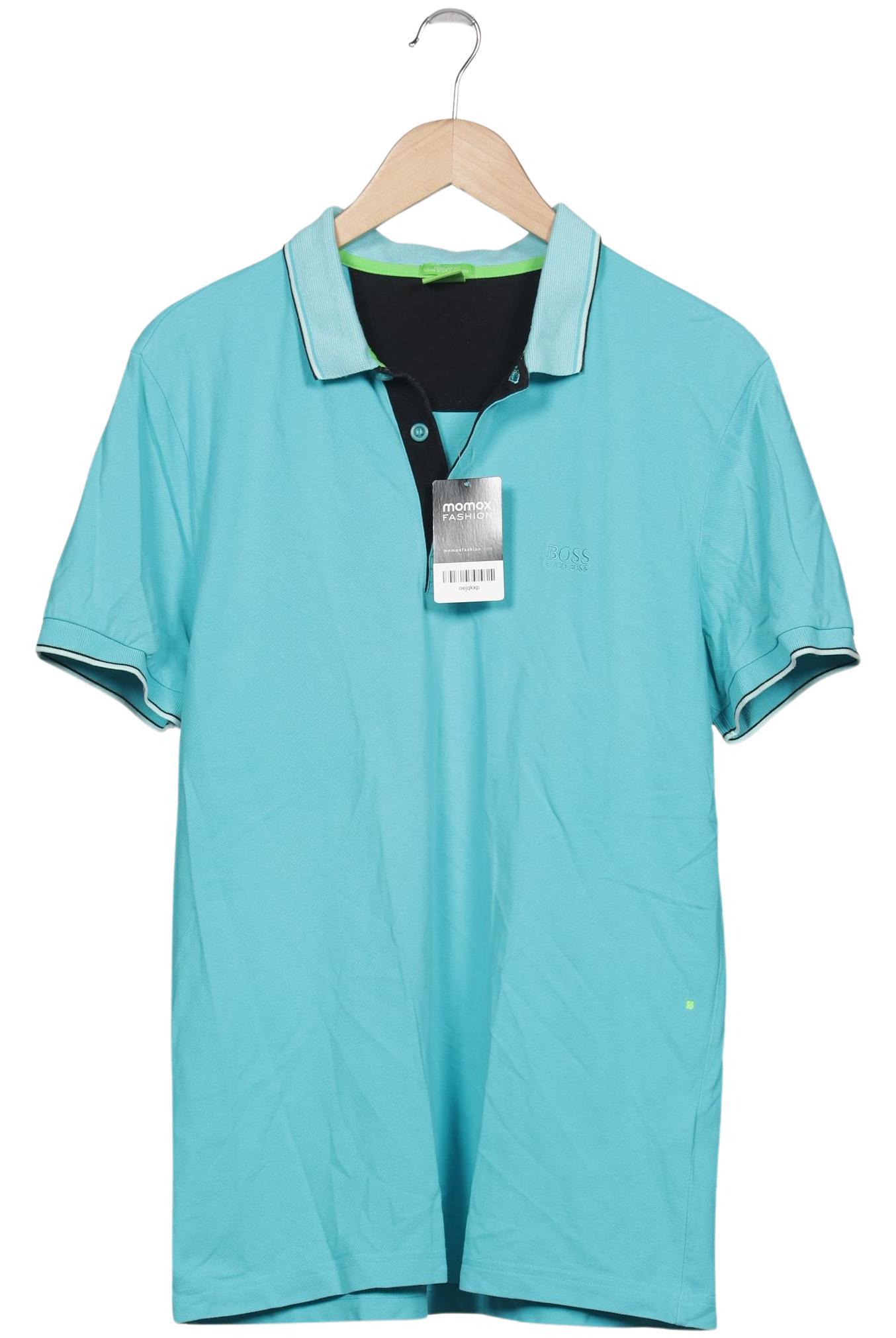 

Boss Green Herren Poloshirt, türkis, Gr. 54