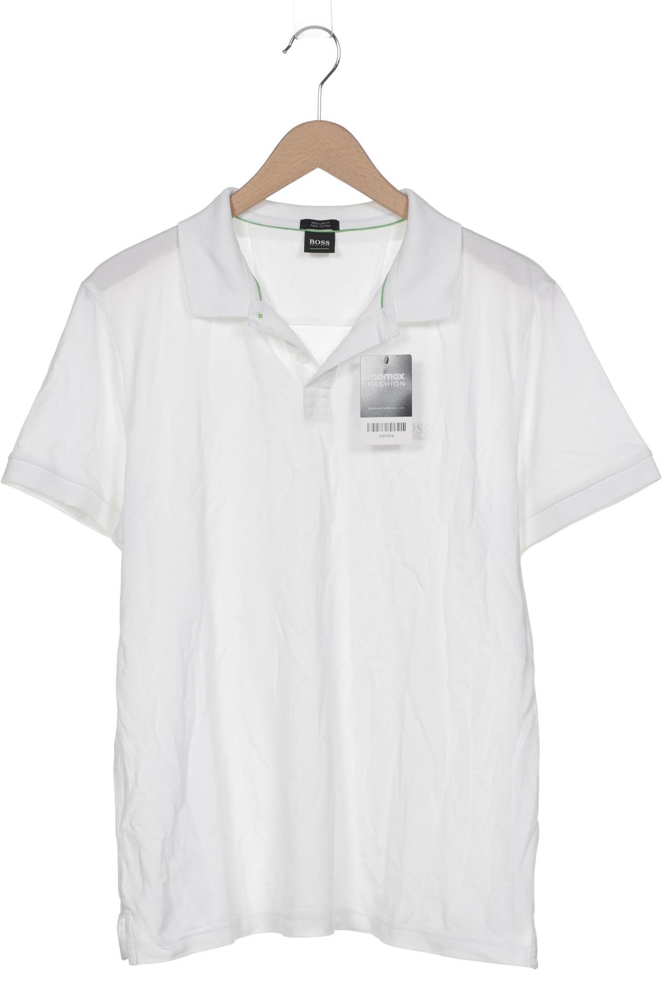 

Boss Green Herren Poloshirt, weiß, Gr. 54