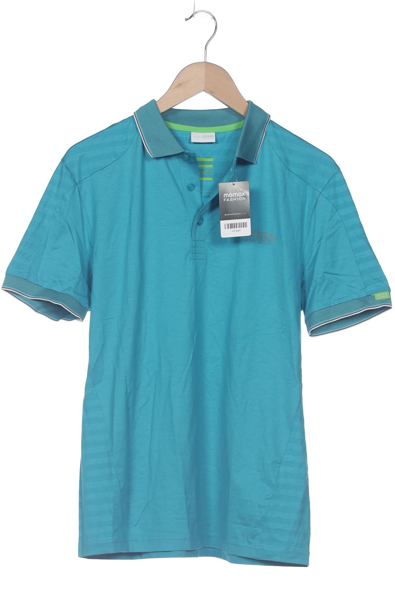

Boss Green Herren Poloshirt, blau, Gr. 48