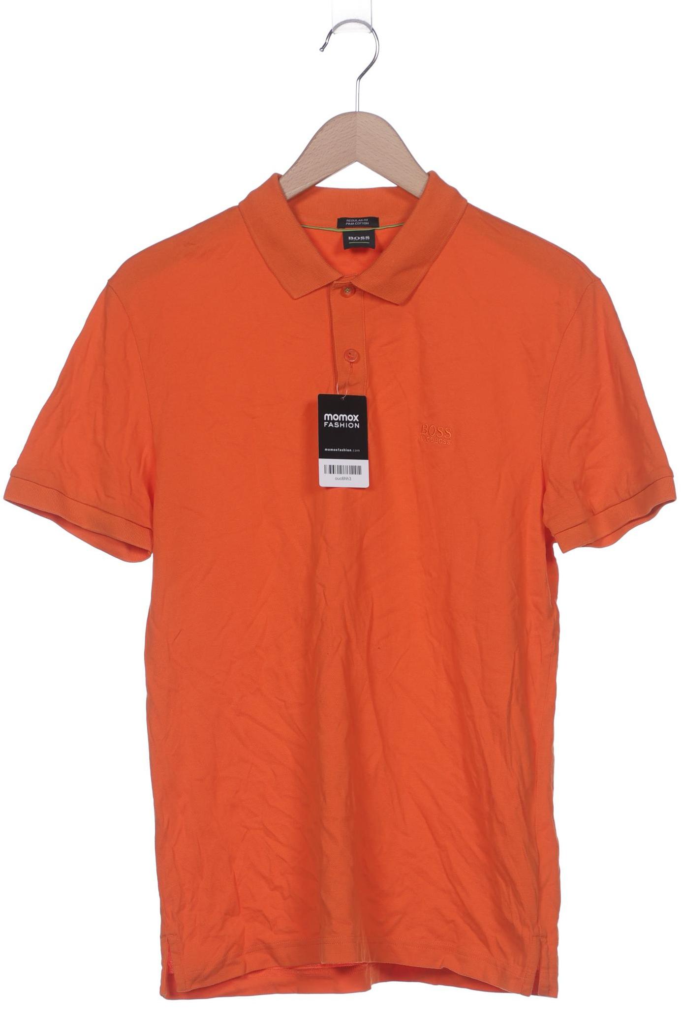 

Boss Green Herren Poloshirt, orange, Gr. 52
