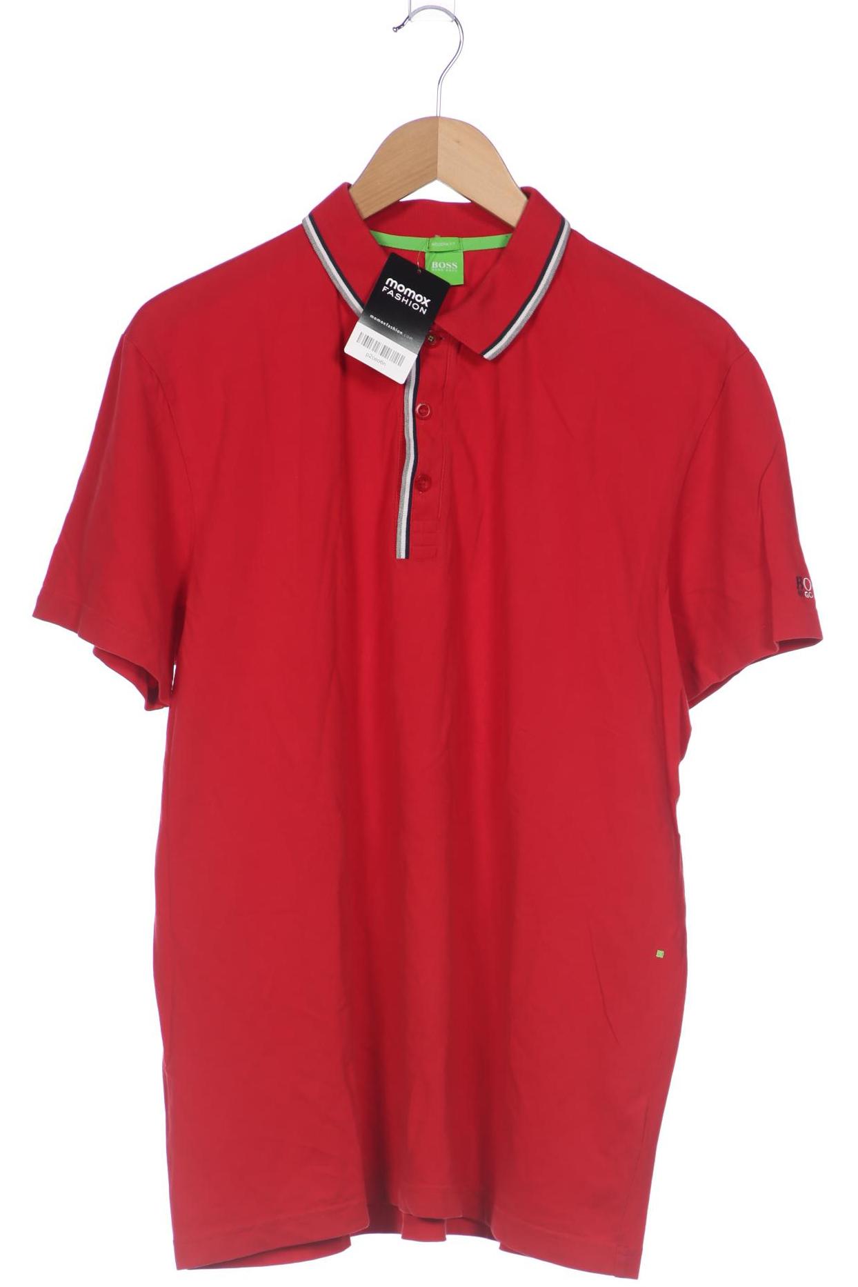 

Boss Green Herren Poloshirt, rot, Gr. 56