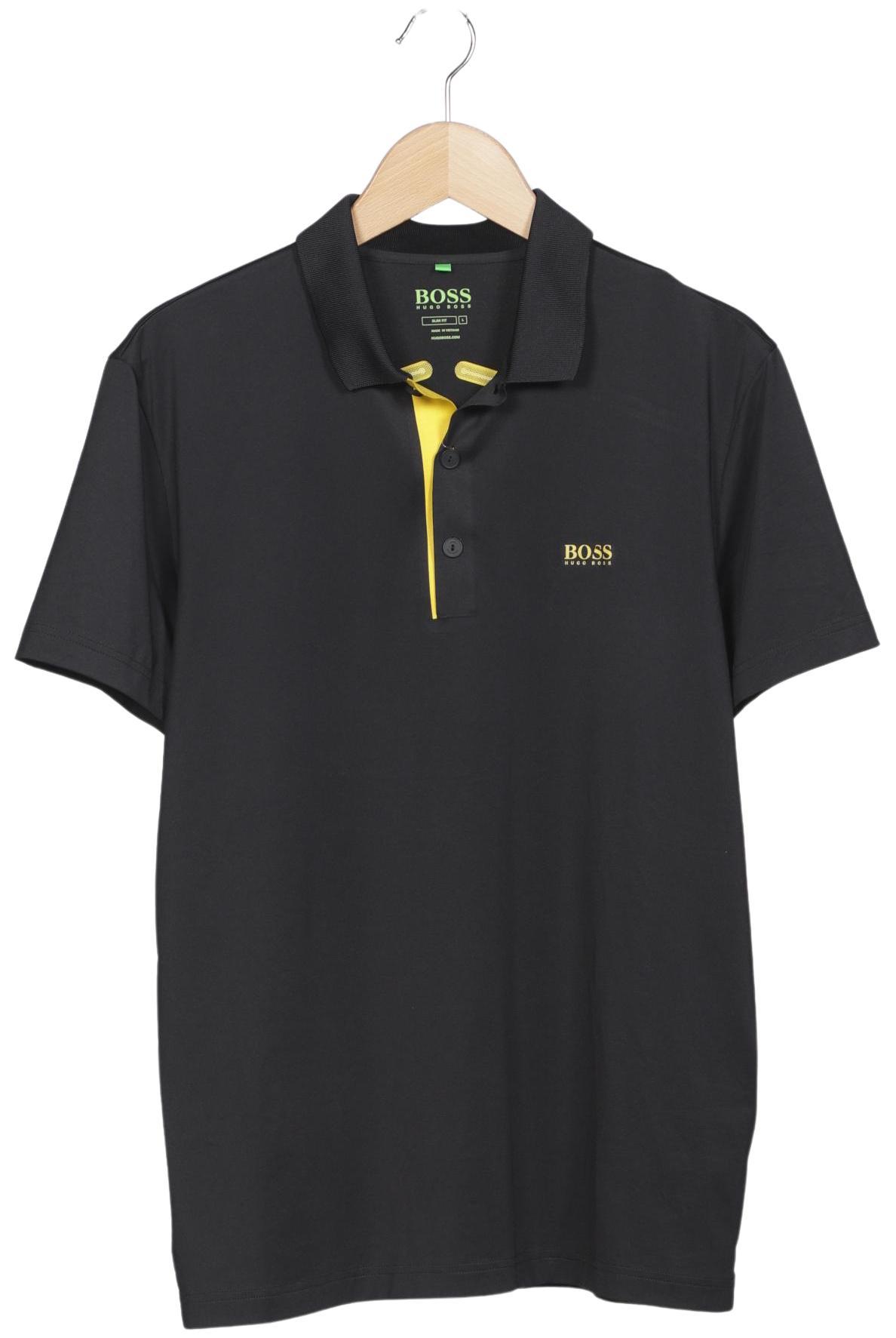 

Boss Green Herren Poloshirt, schwarz, Gr. 52