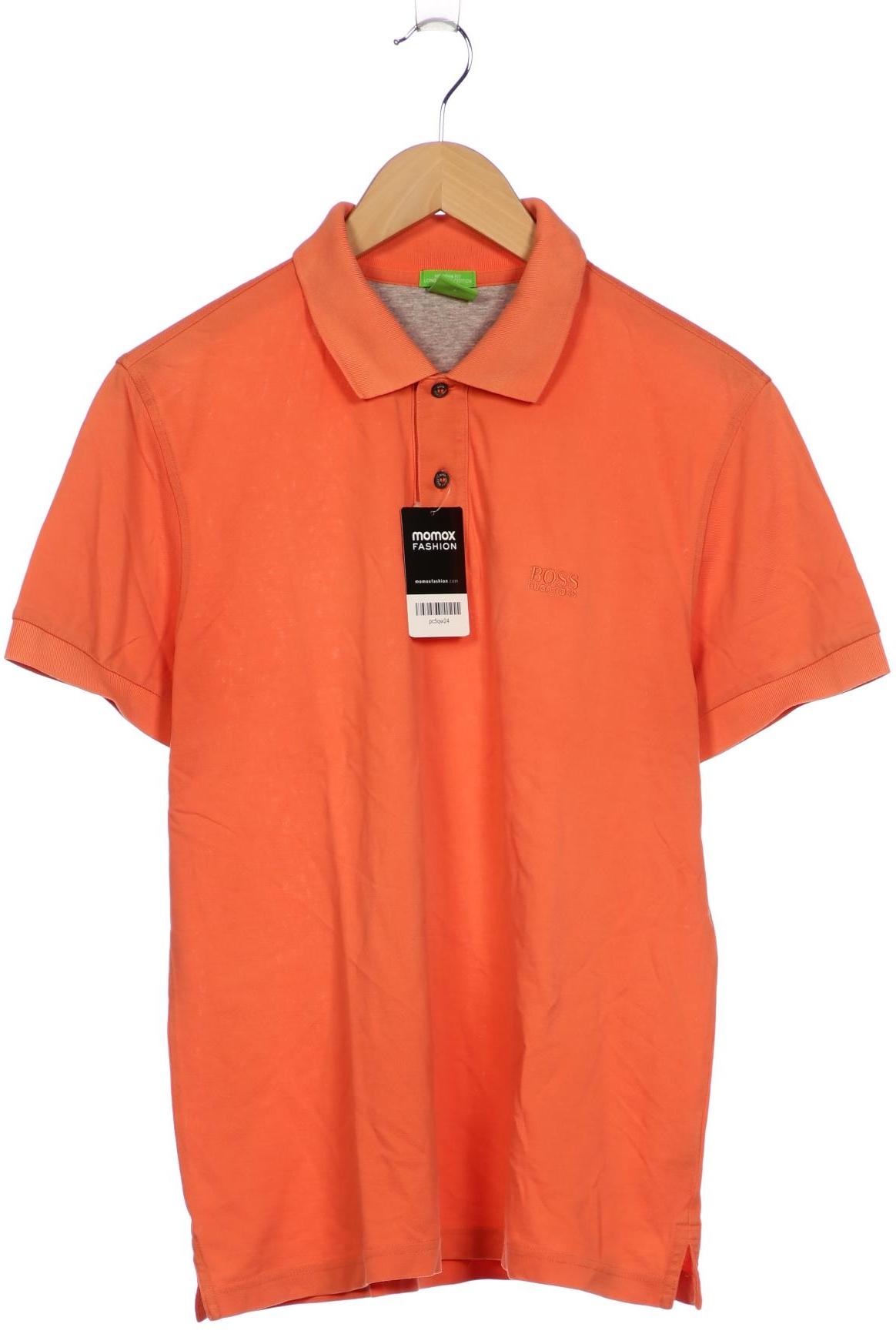 

Boss Green Herren Poloshirt, orange, Gr. 52