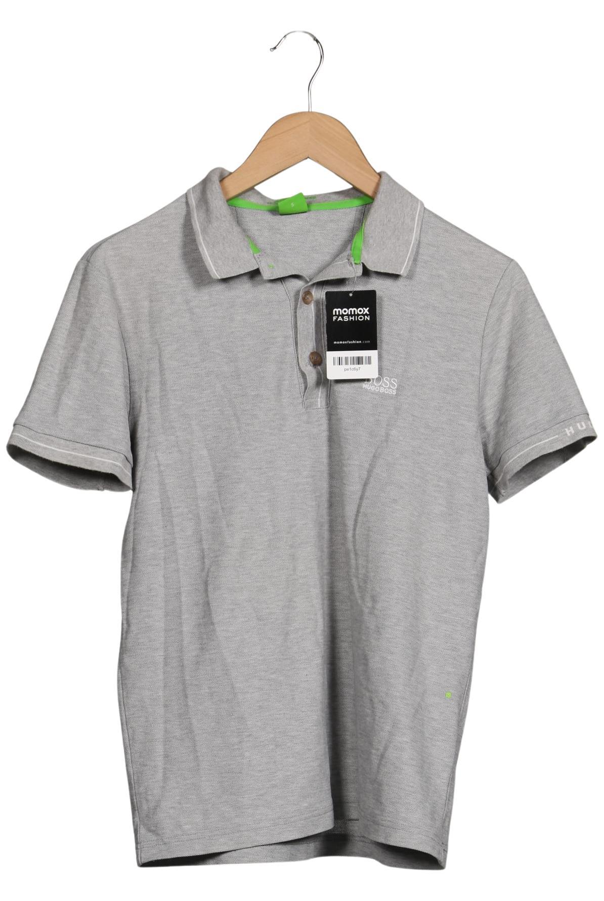 

Boss Green Herren Poloshirt, grau, Gr. 46