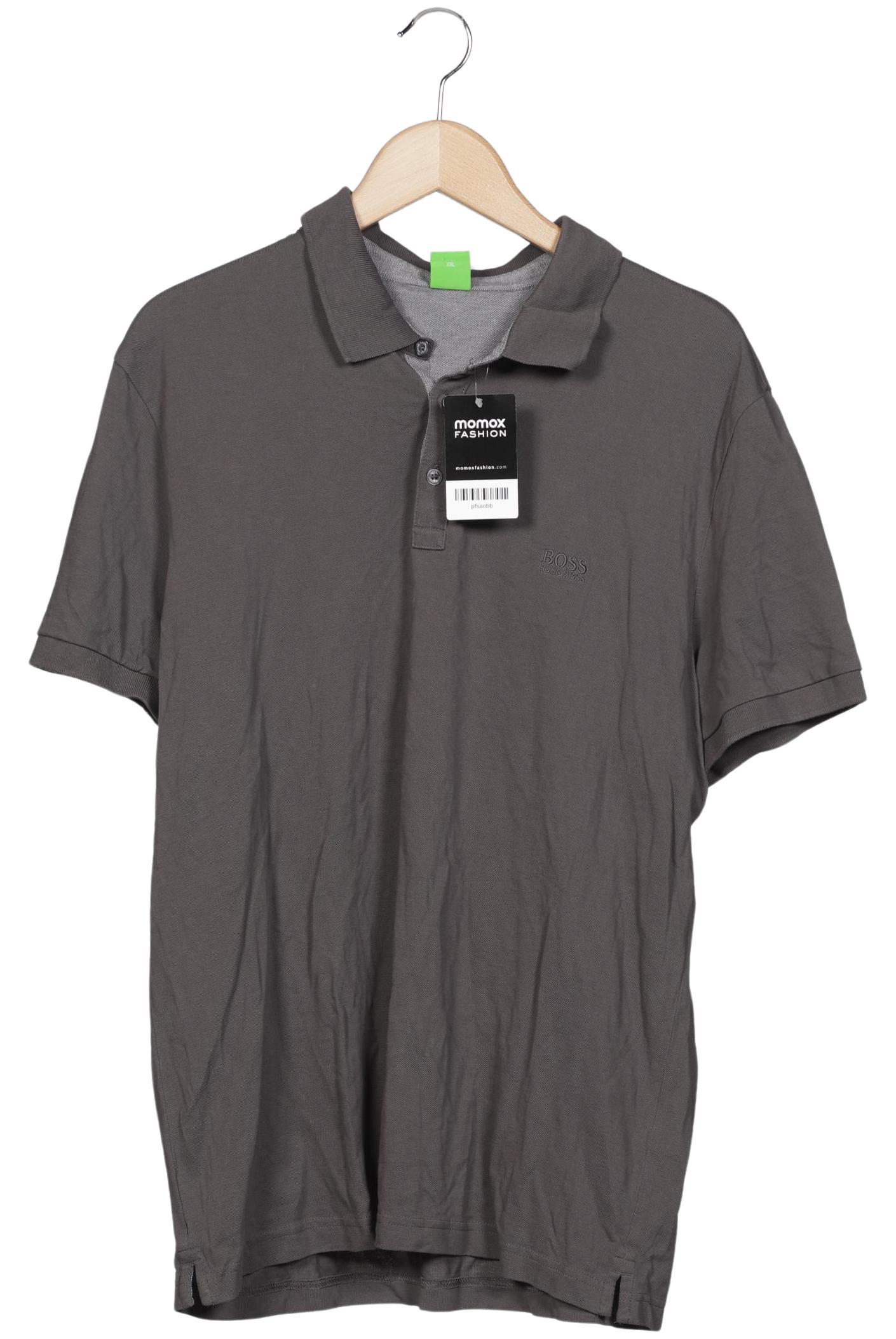 

Boss Green Herren Poloshirt, grau, Gr. 56