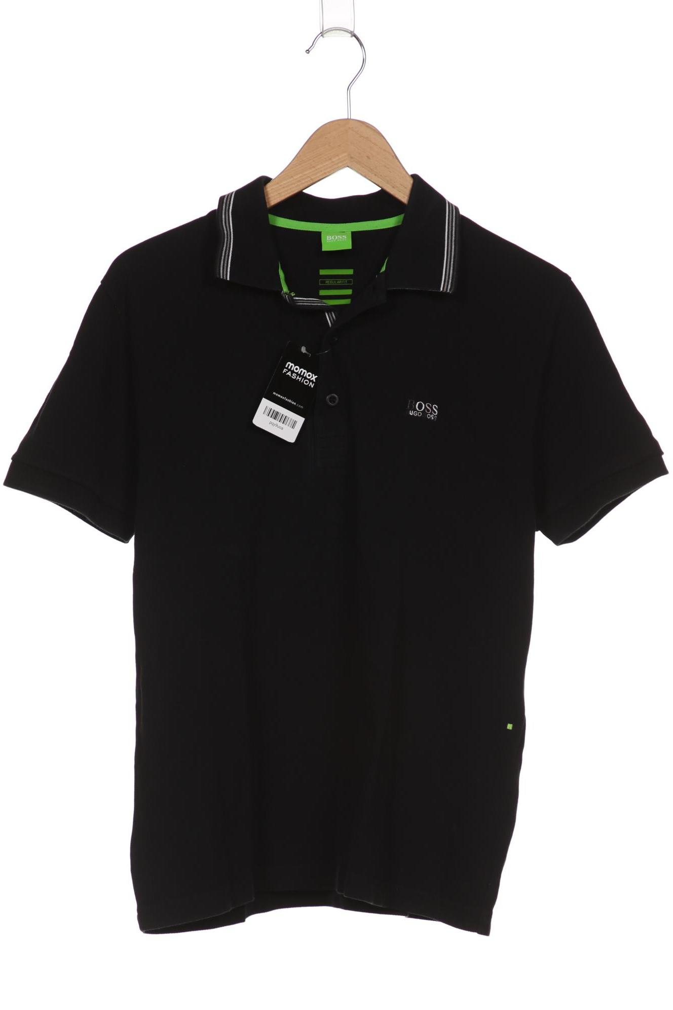 

Boss Green Herren Poloshirt, schwarz