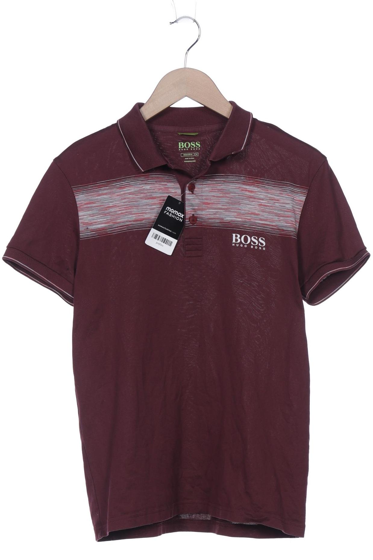 

Boss Green Herren Poloshirt, bordeaux, Gr. 48