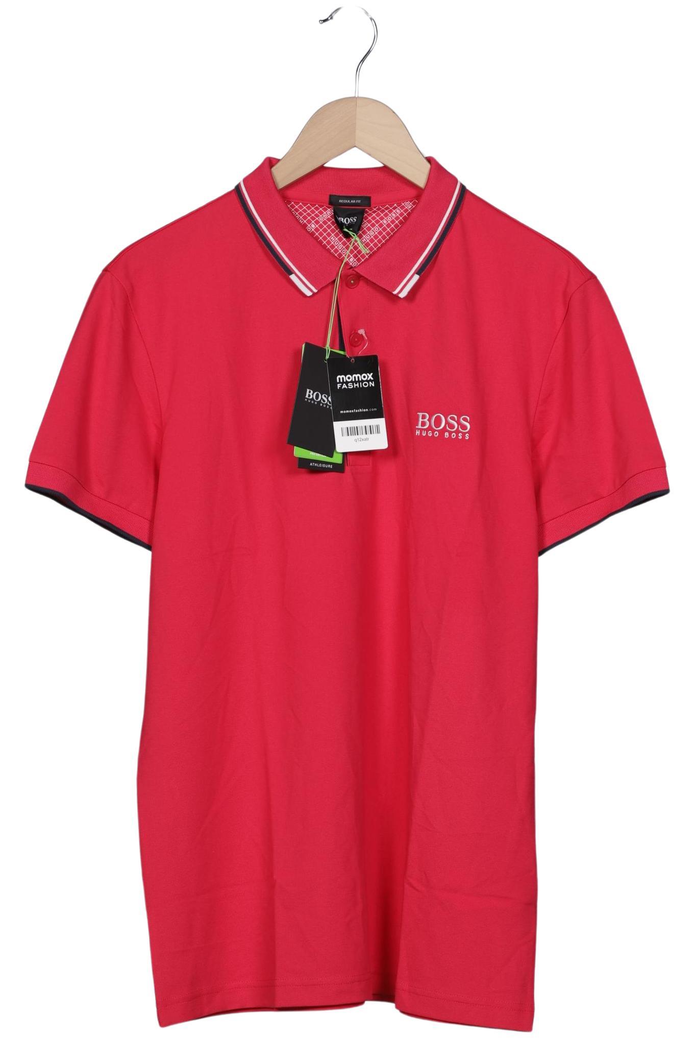 

Boss Green Herren Poloshirt, pink, Gr. 52