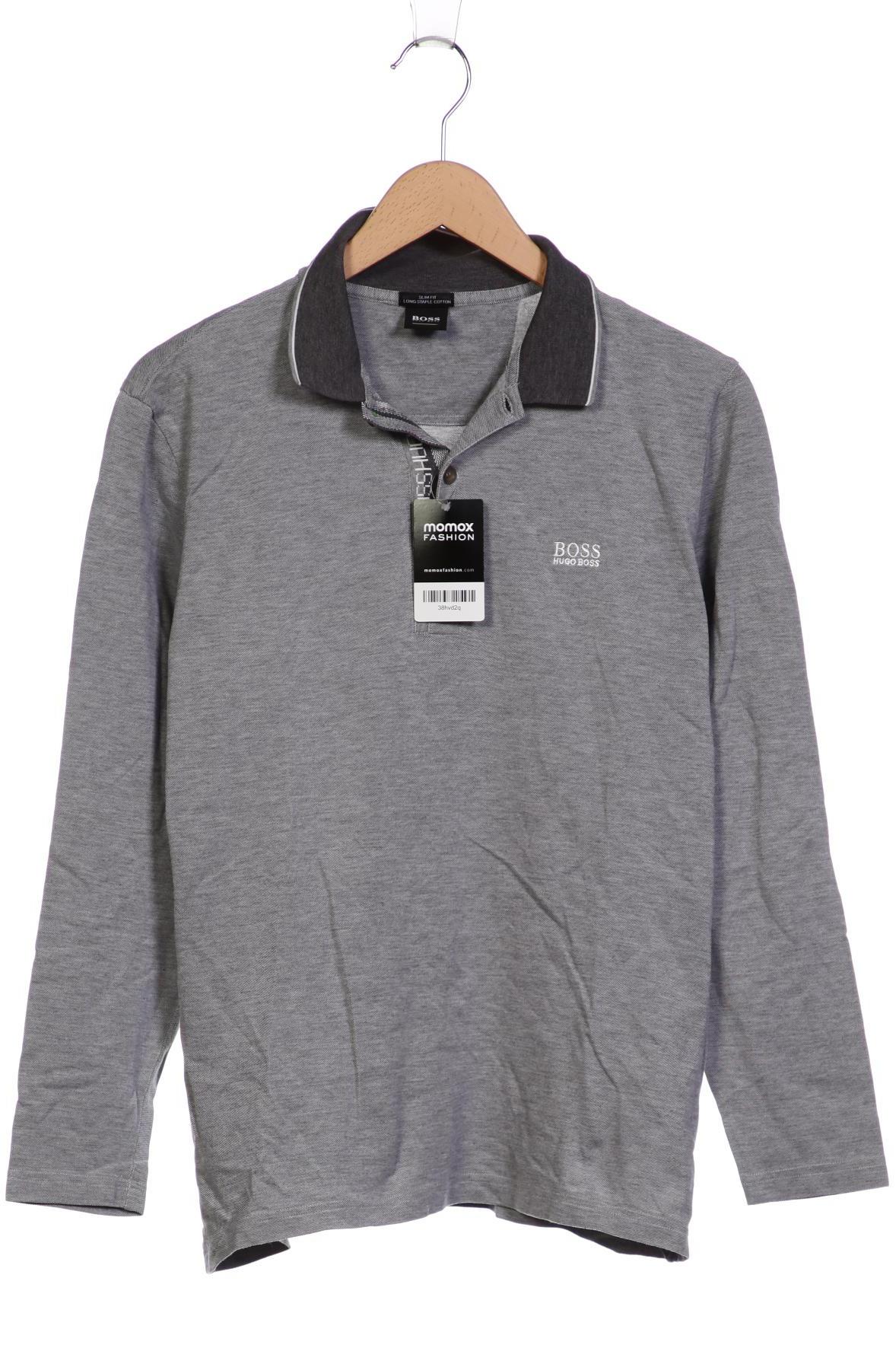 

Boss Green Herren Poloshirt, grau, Gr. 52