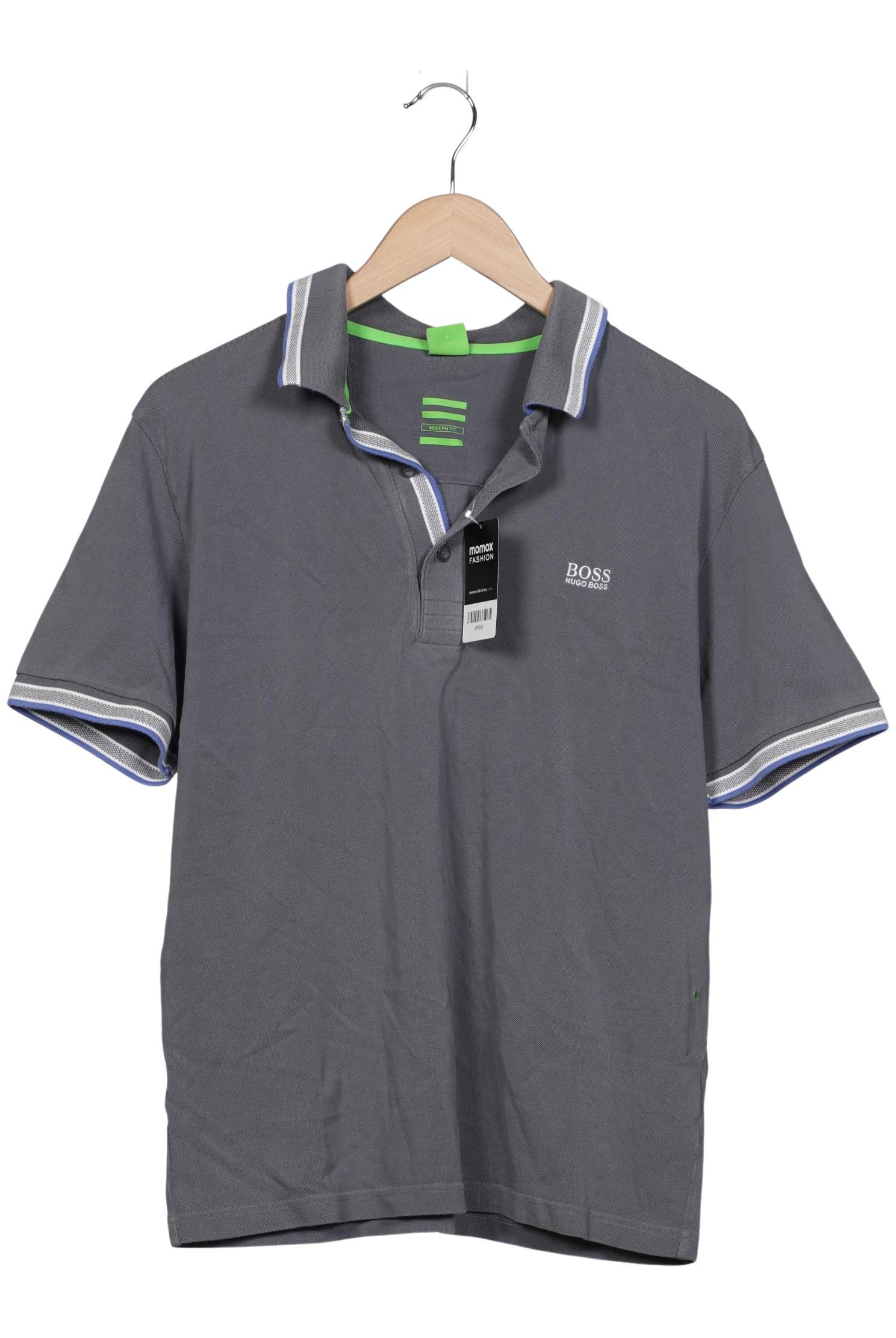 

Boss Green Herren Poloshirt, grau, Gr. 52