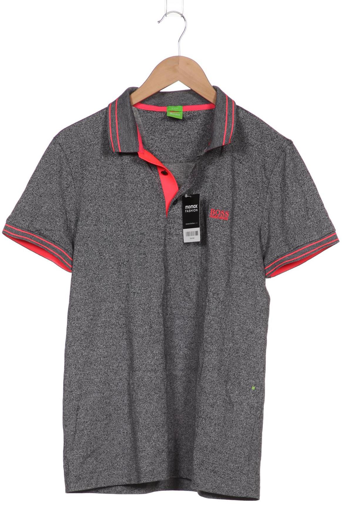 

Boss Green Herren Poloshirt, grau, Gr. 52