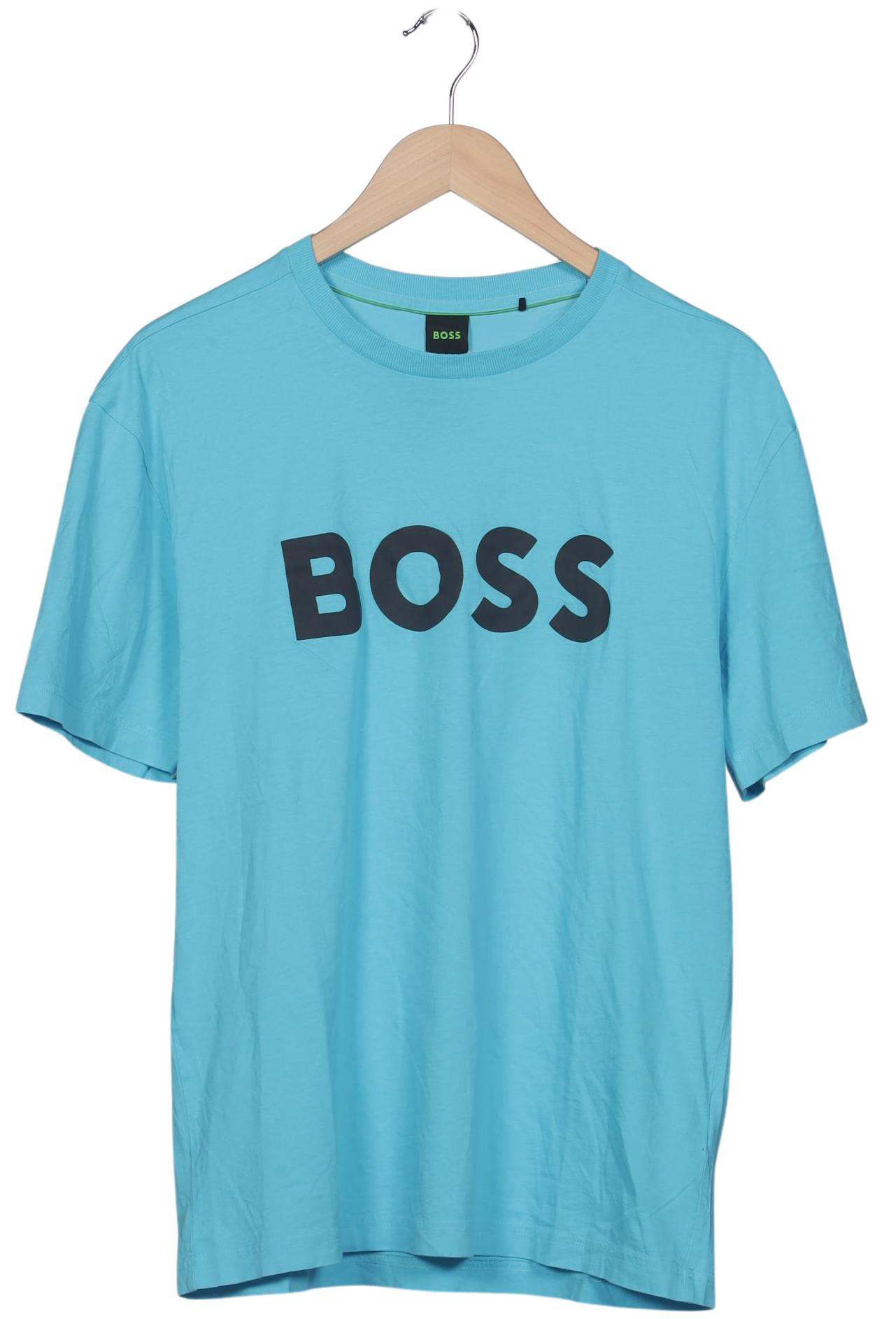 

Boss Green Herren T-Shirt, hellblau, Gr. 52
