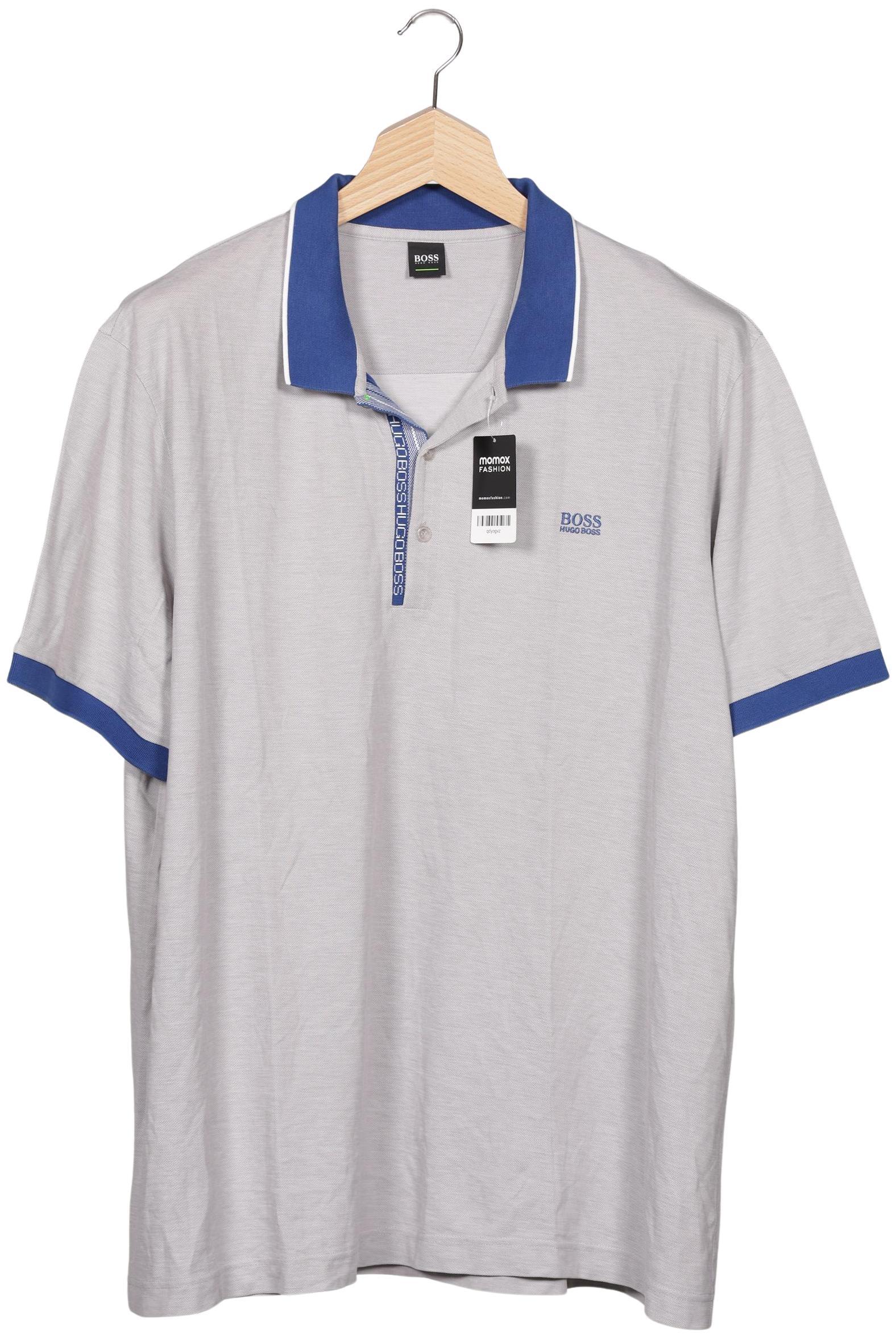 

Boss Green Herren Poloshirt, grau, Gr. 62