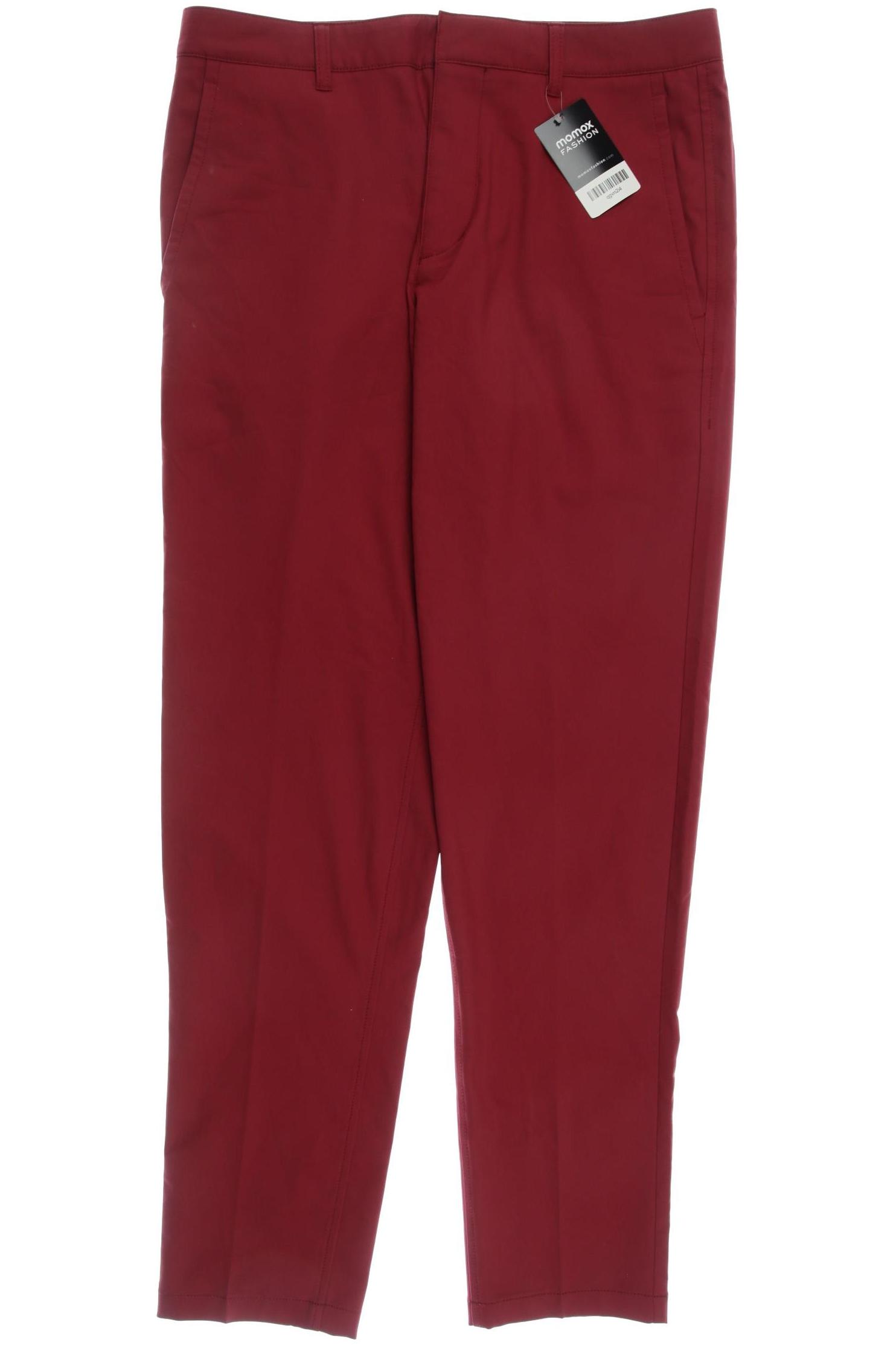 

Boss Green Herren Stoffhose, bordeaux, Gr. 48