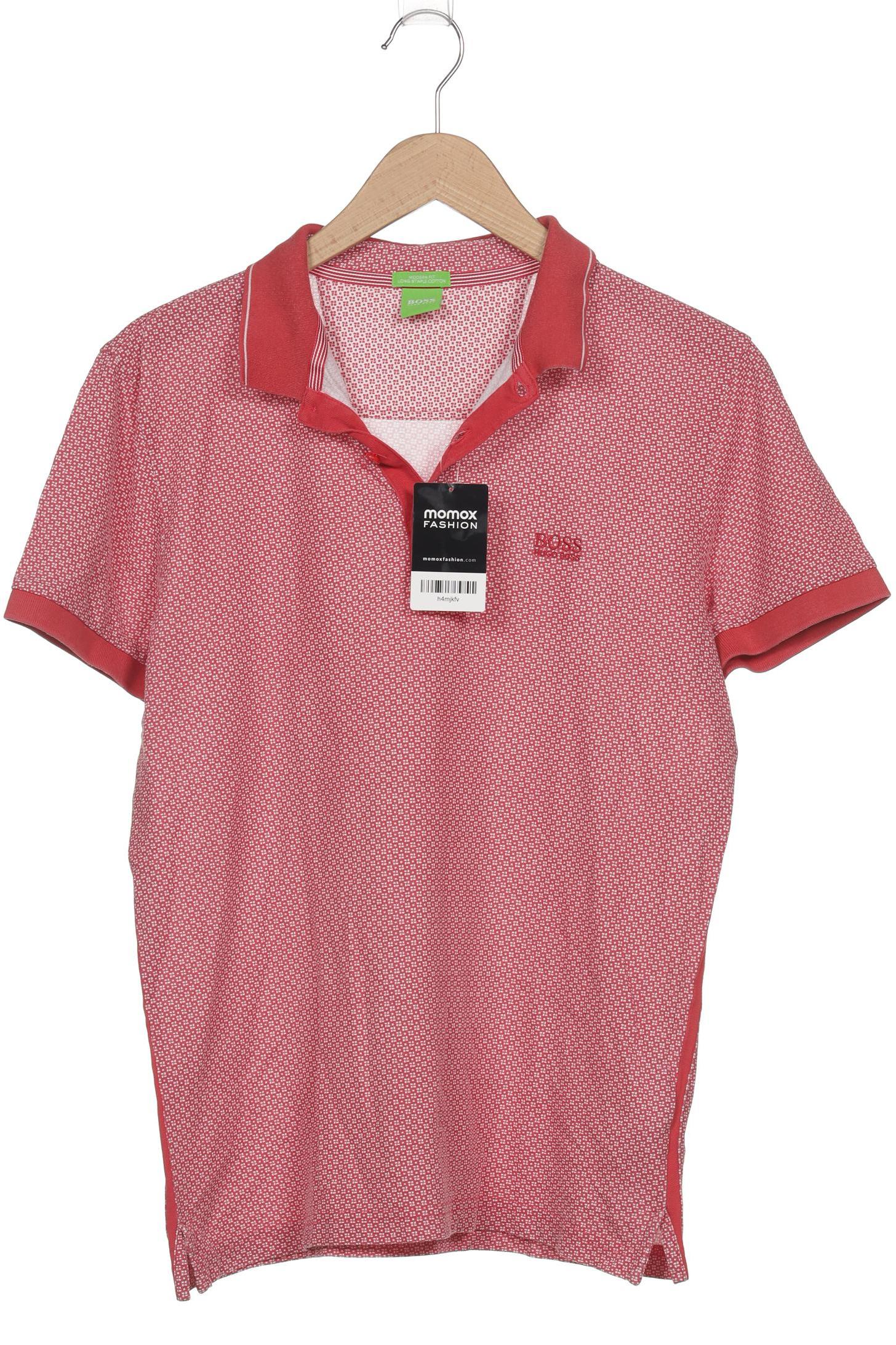 

Boss Green Herren Poloshirt, rot, Gr. 52