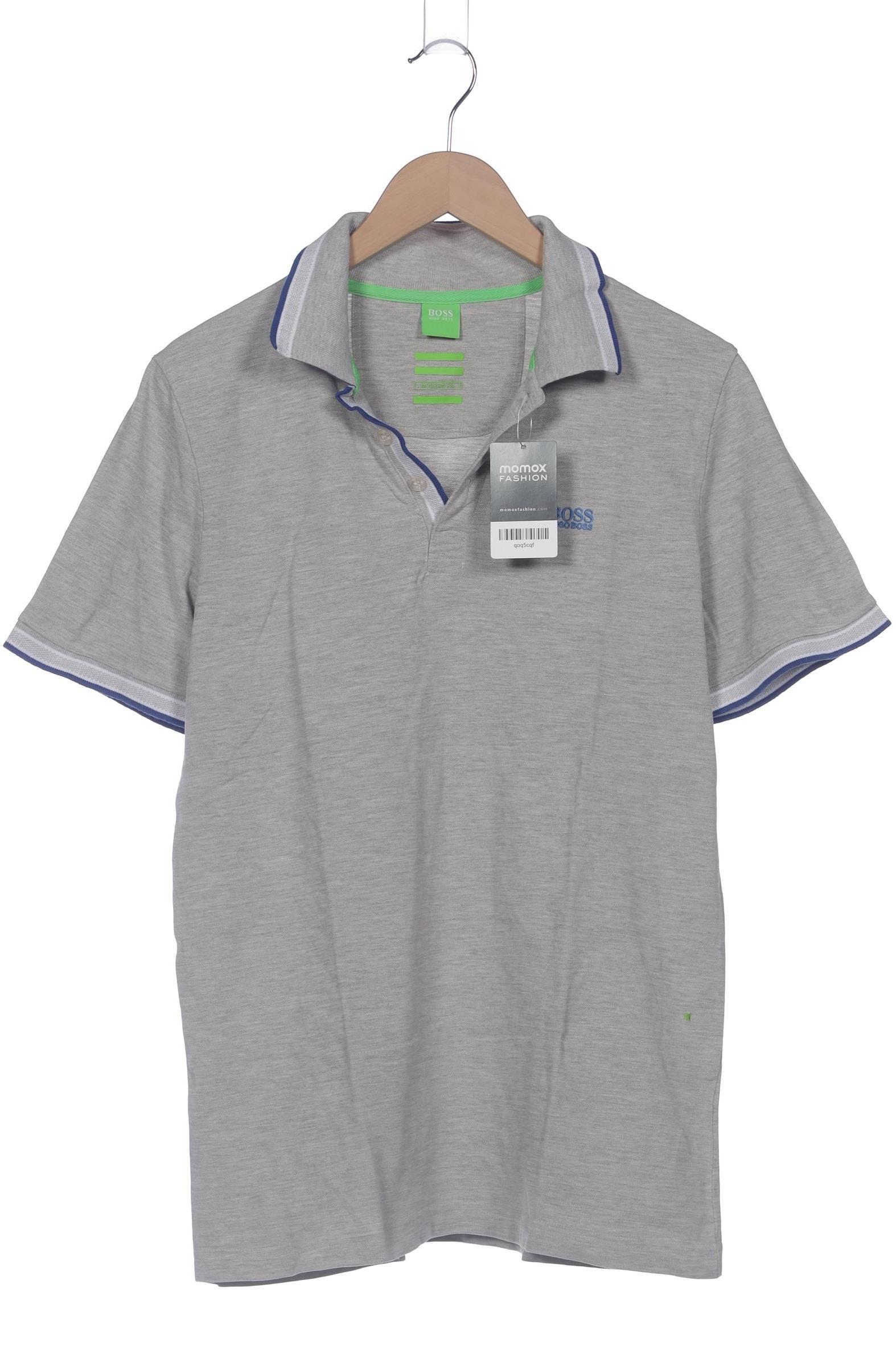 

Boss Green Herren Poloshirt, grau, Gr. 54