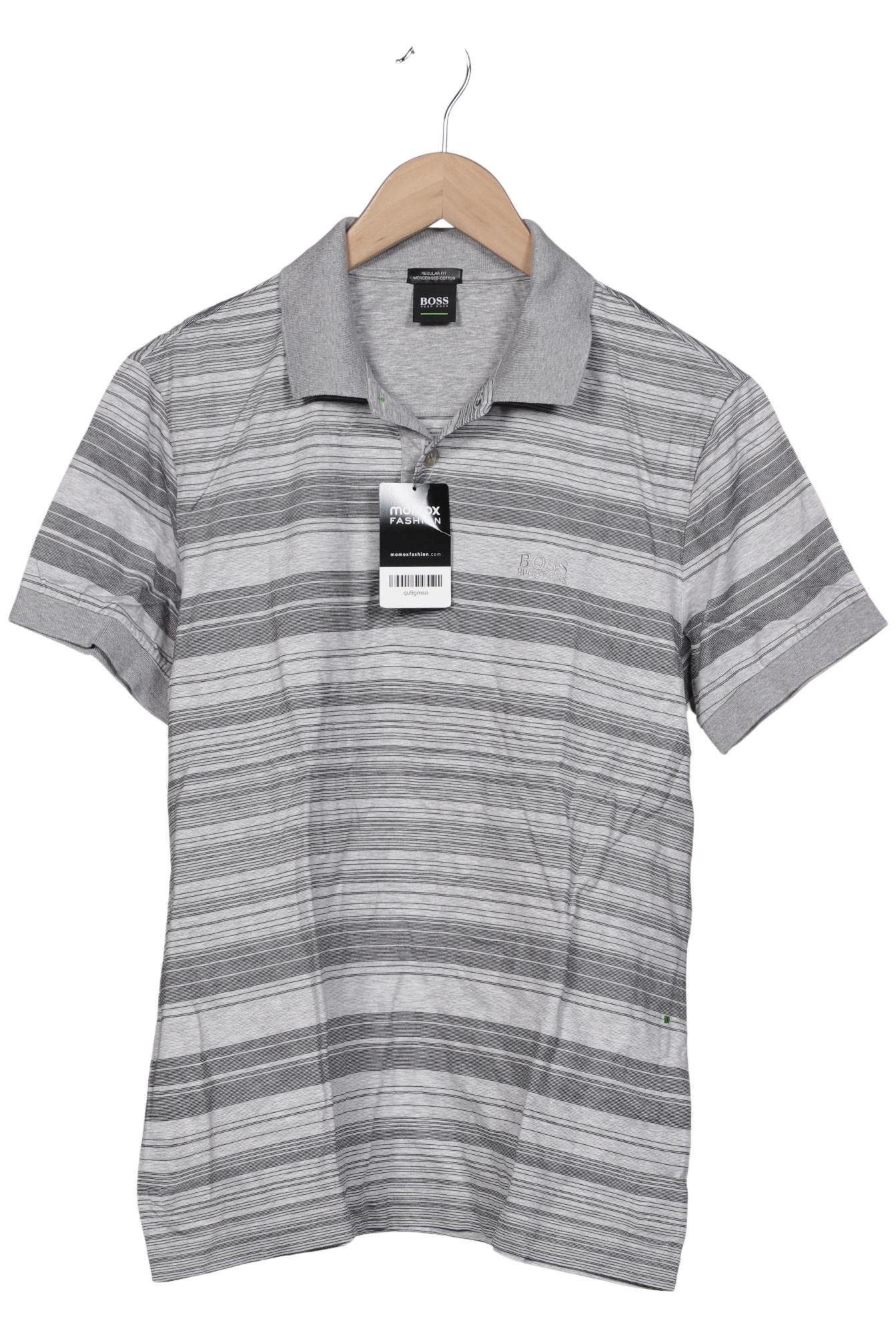 

Boss Green Herren Poloshirt, grau, Gr. 48