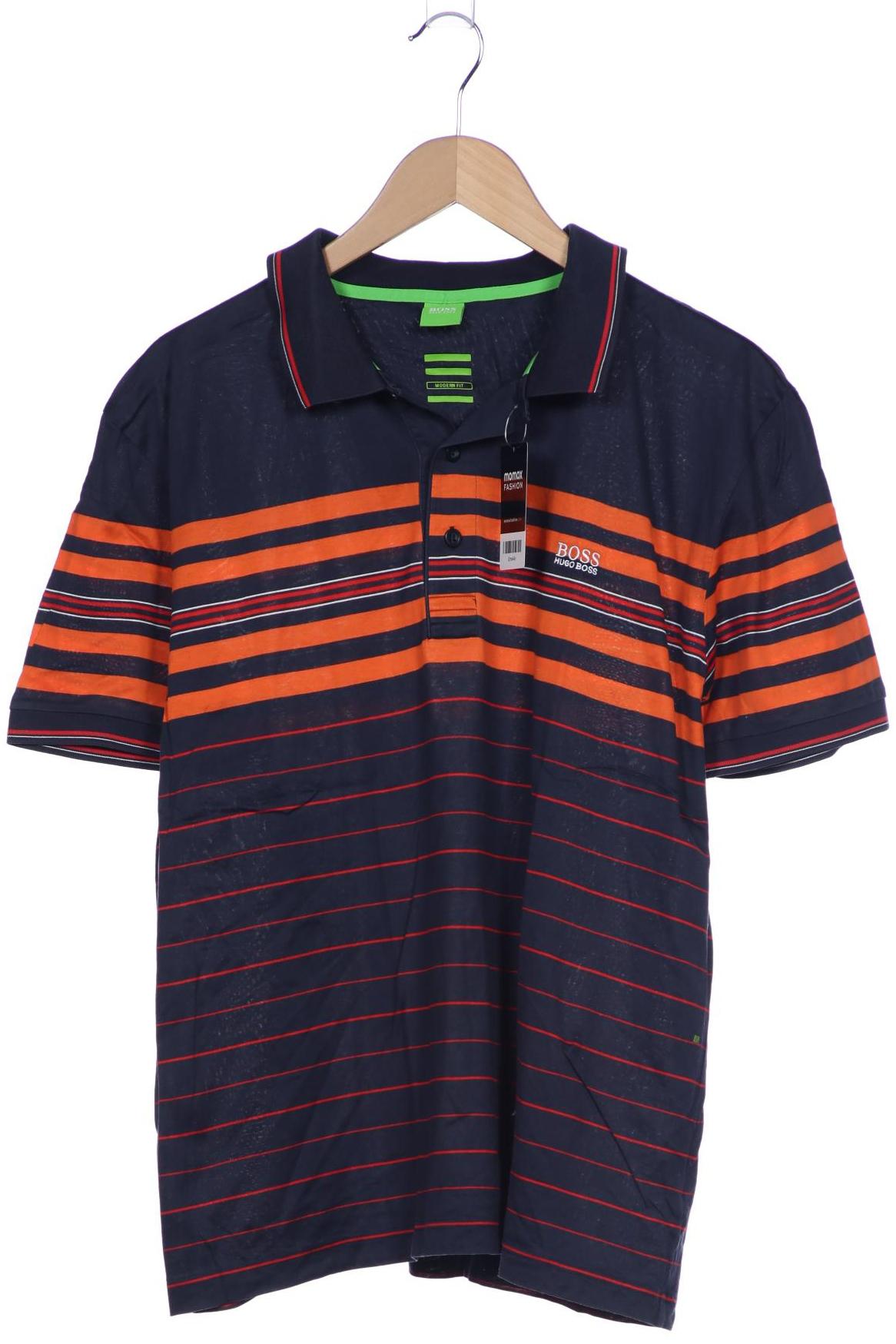 

Boss Green Herren Poloshirt, grau, Gr. 56