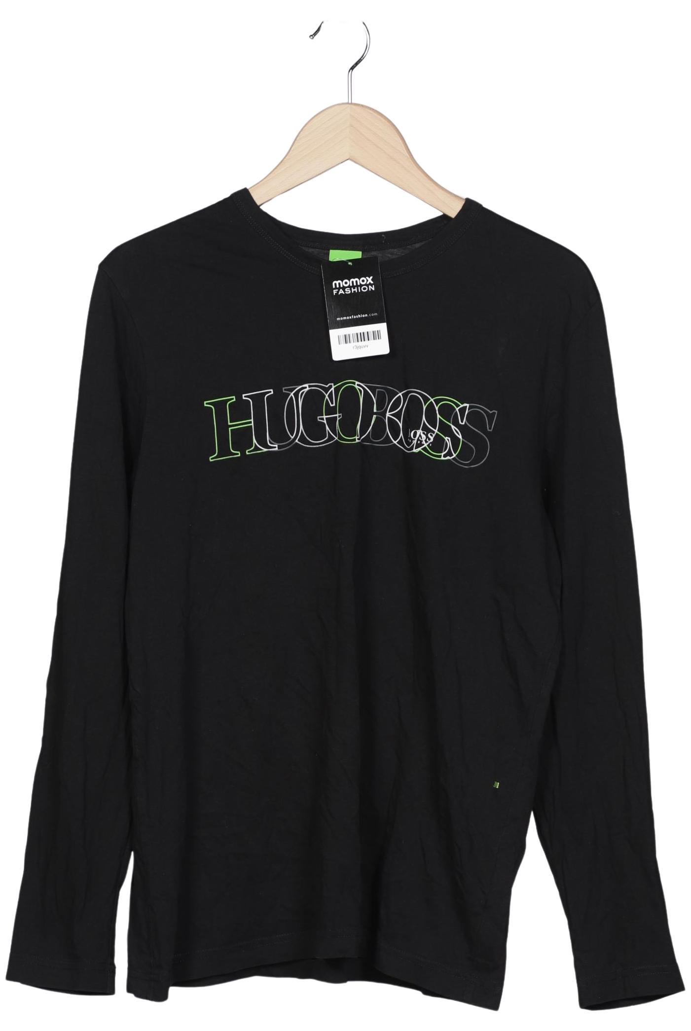 Thumbnail - Boss Green Herren Langarmshirt, schwarz, Gr. 48