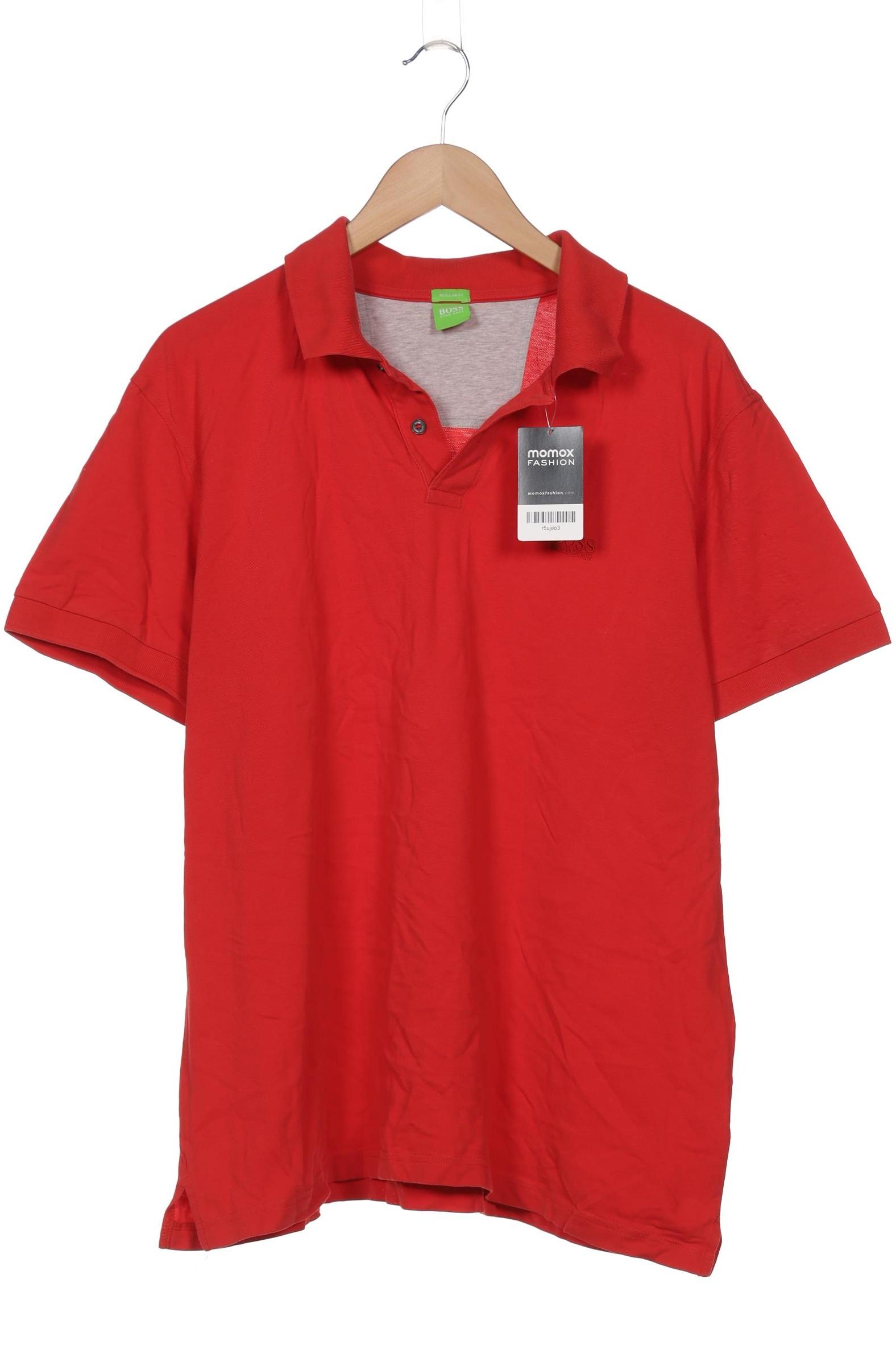 

Boss Green Herren Poloshirt, rot, Gr. 58