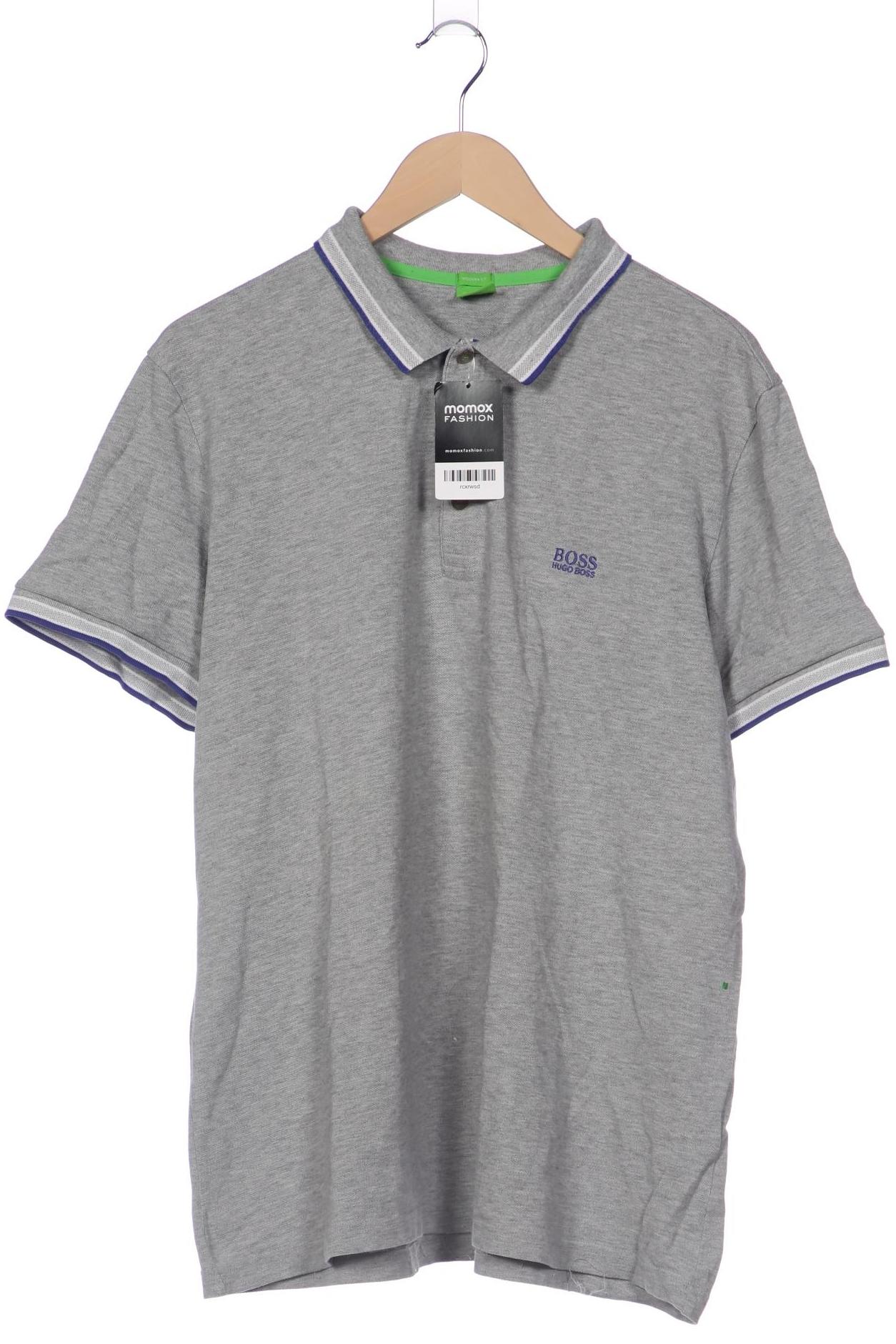 

Boss Green Herren Poloshirt, grau, Gr. 58