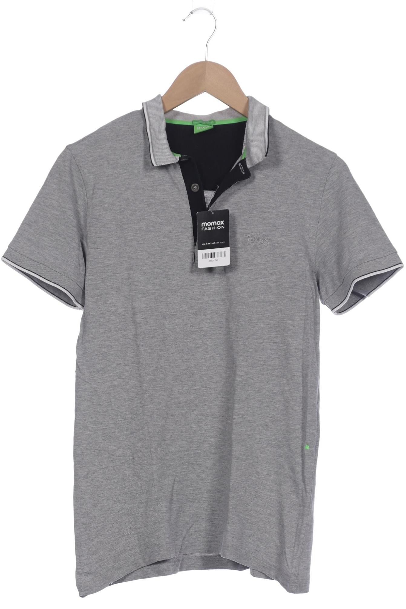 

Boss Green Herren Poloshirt, grau, Gr. 48