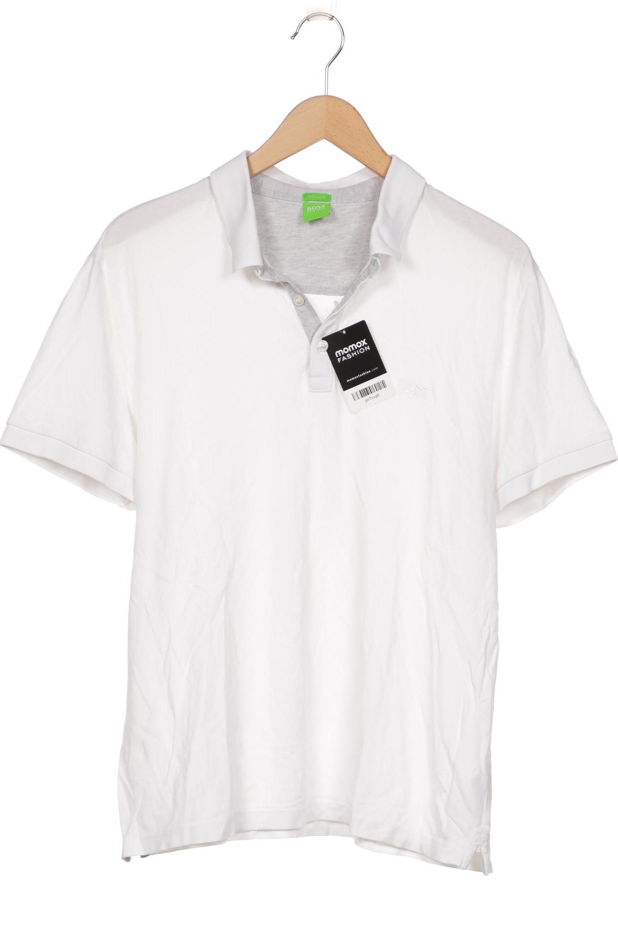 

Boss Green Herren Poloshirt, weiß