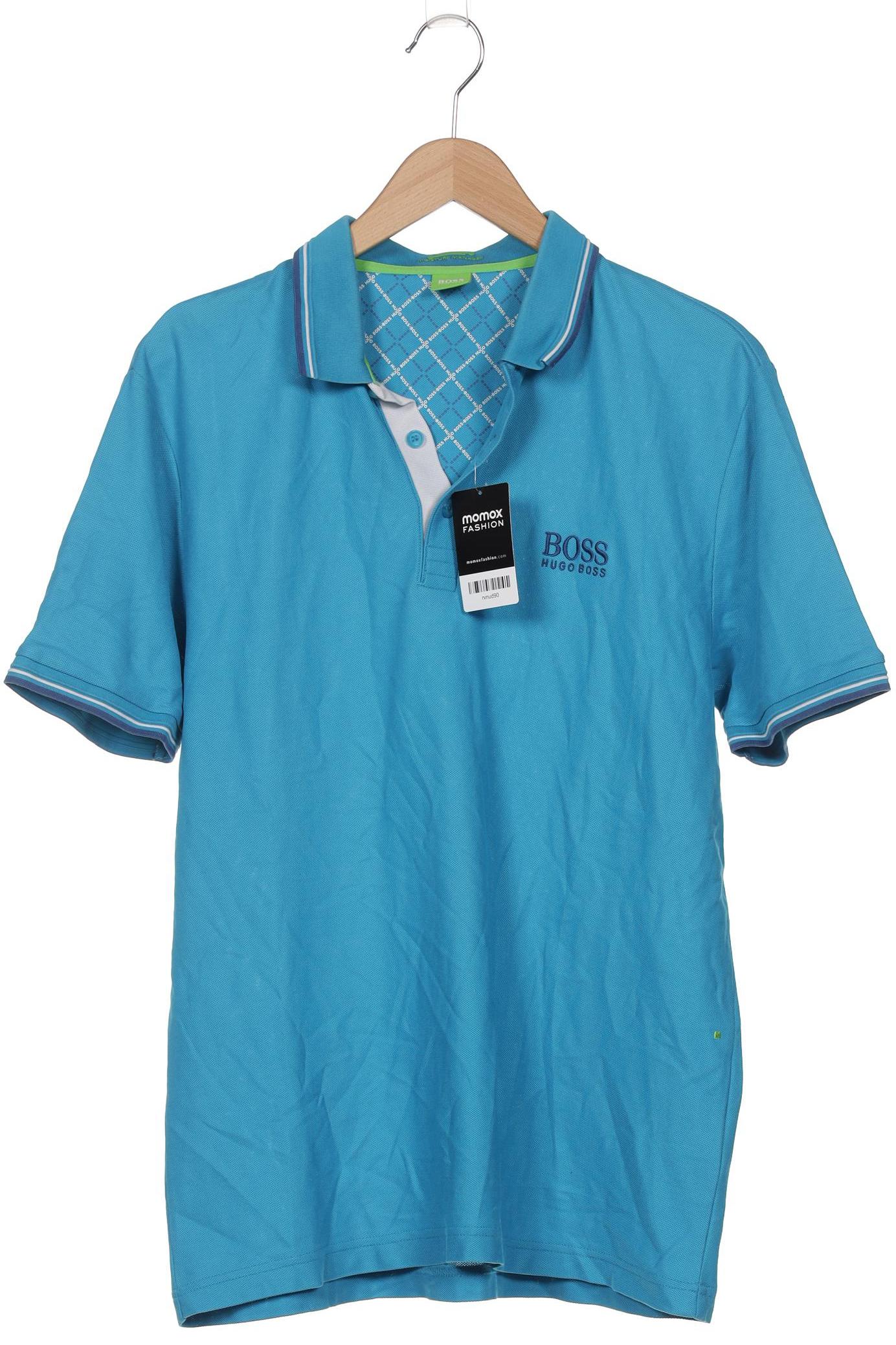 

Boss Green Herren Poloshirt, blau, Gr. 54