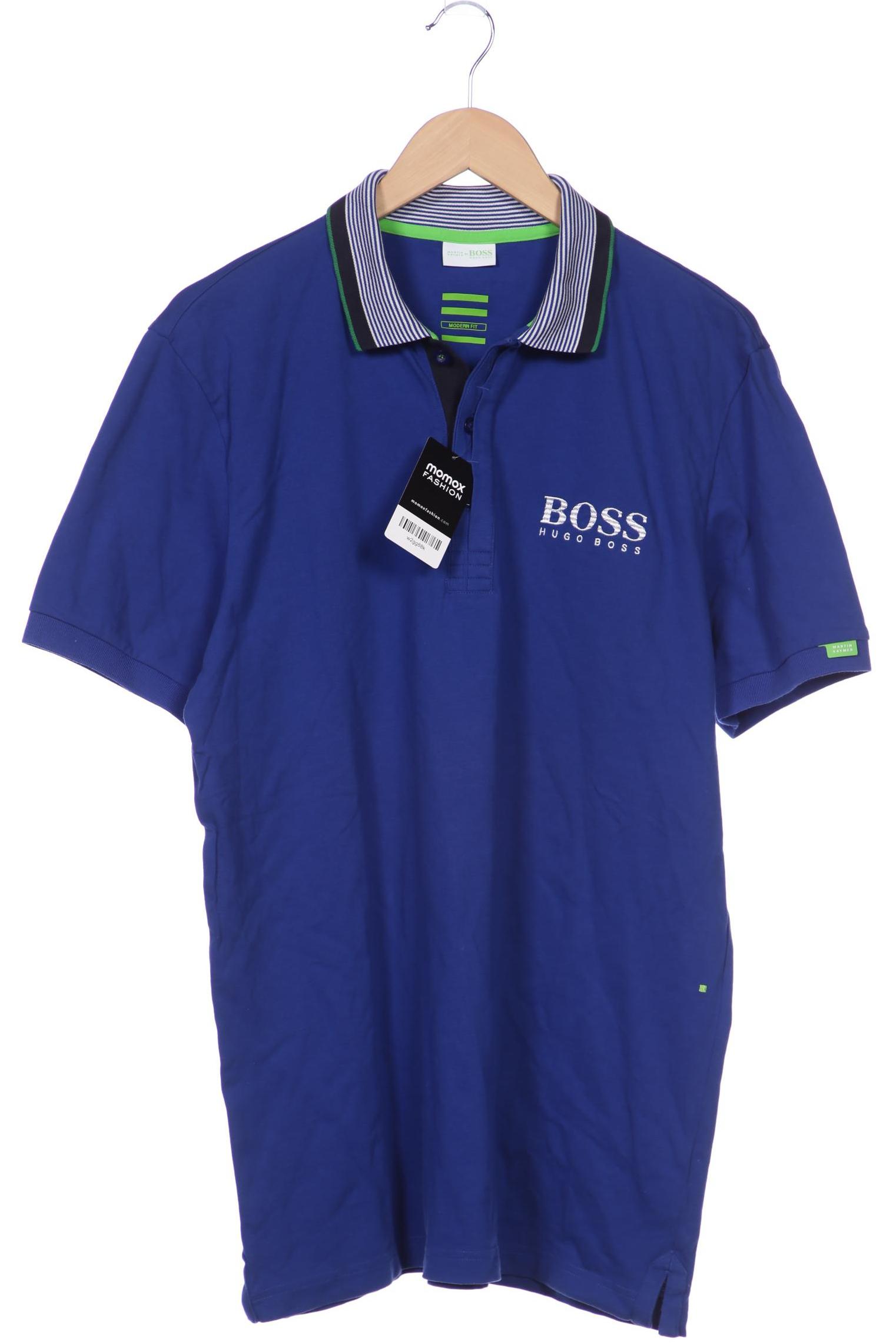 

Boss Green Herren Poloshirt, blau, Gr. 54