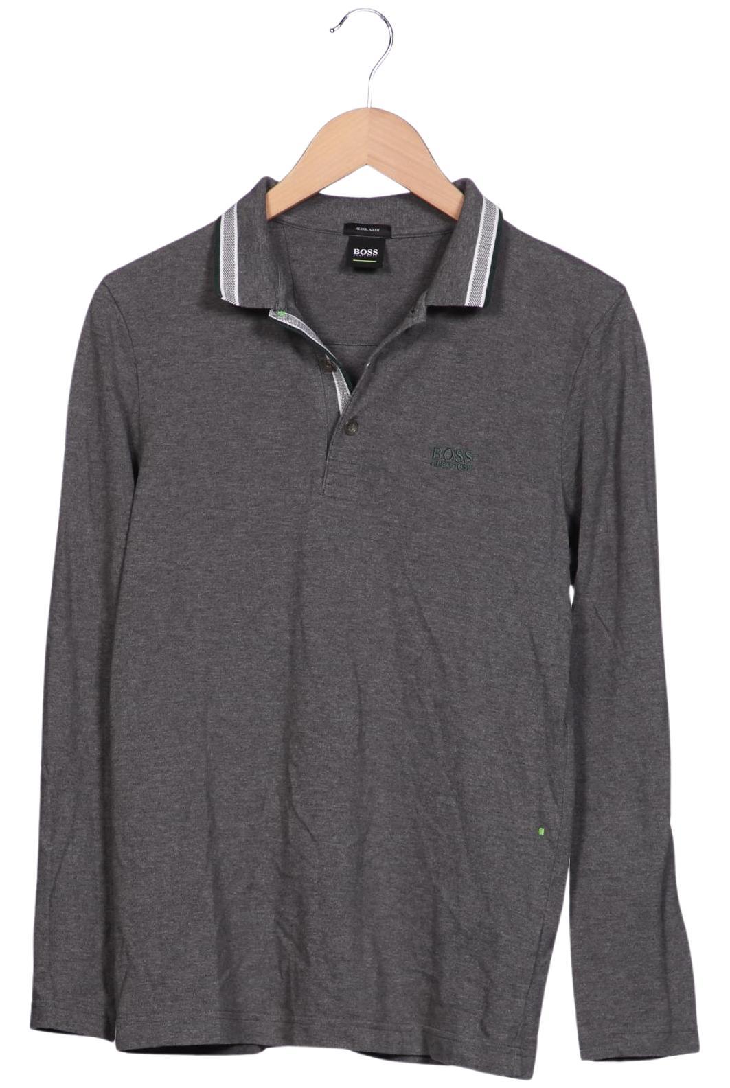 

Boss Green Herren Poloshirt, grau, Gr. 46
