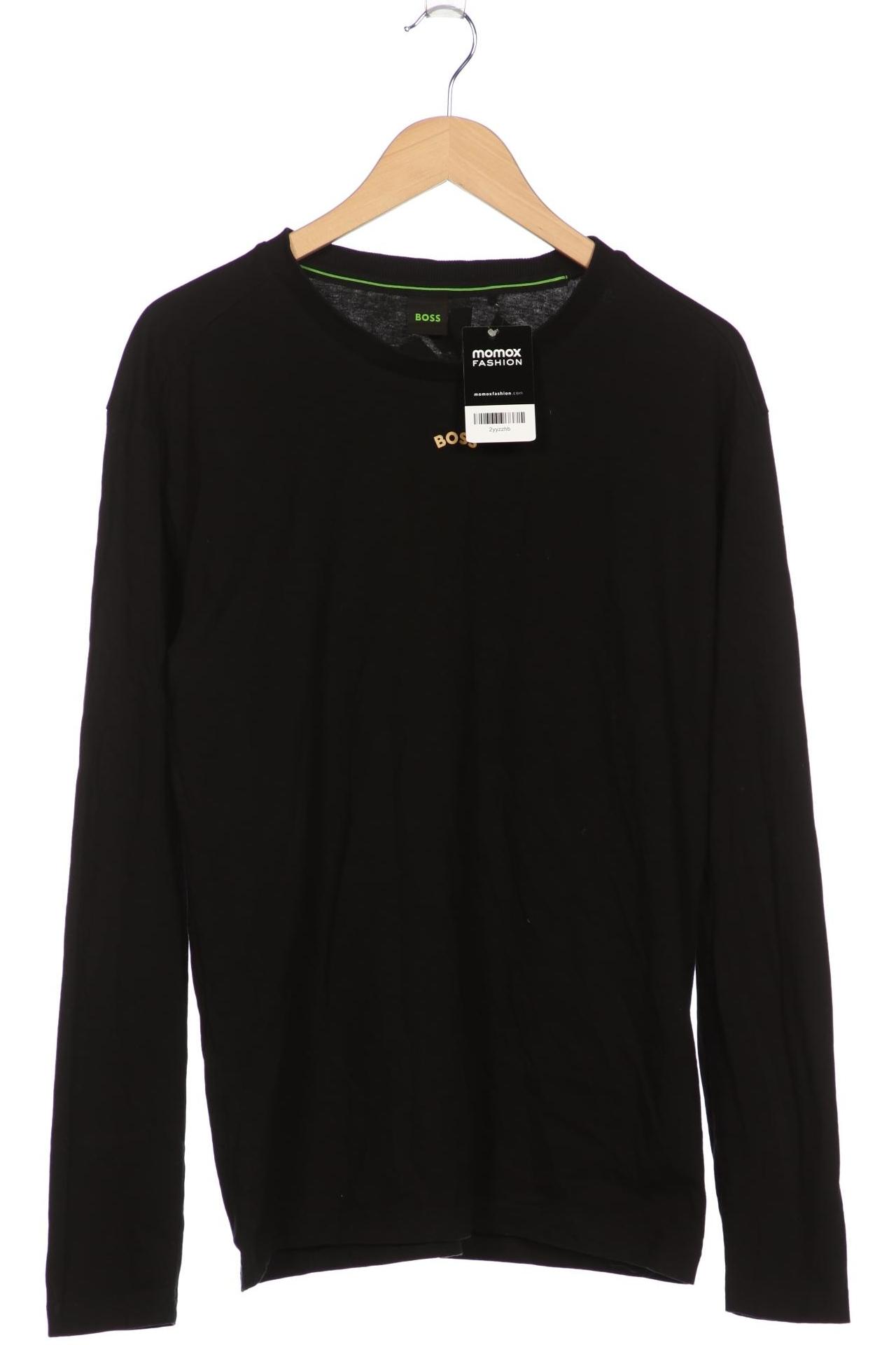 

Boss Green Herren Langarmshirt, schwarz, Gr. 52