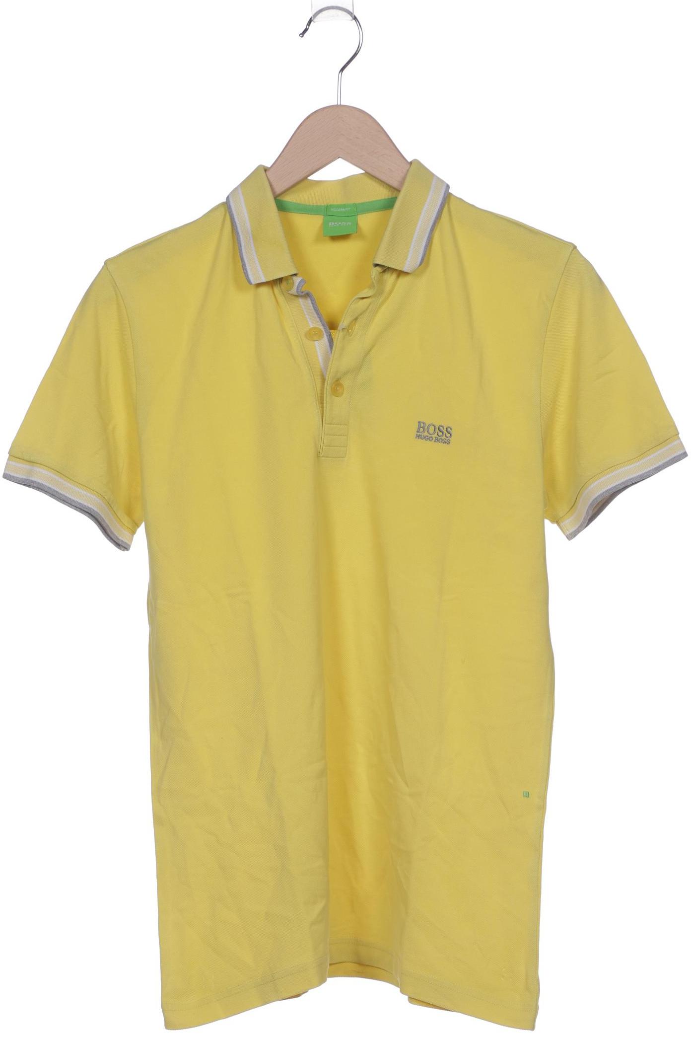

Boss Green Herren Poloshirt, gelb, Gr. 48