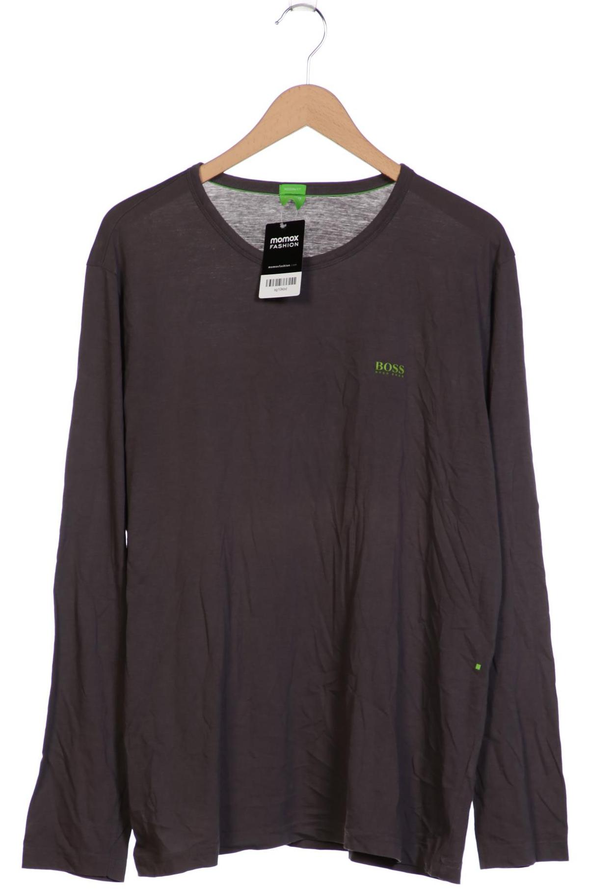 

Boss Green Herren Langarmshirt, grau, Gr. 56