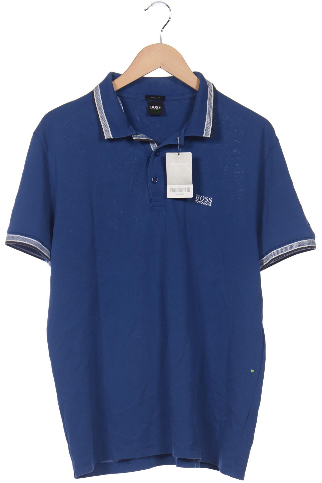 

Boss Green Herren Poloshirt, blau, Gr. 56