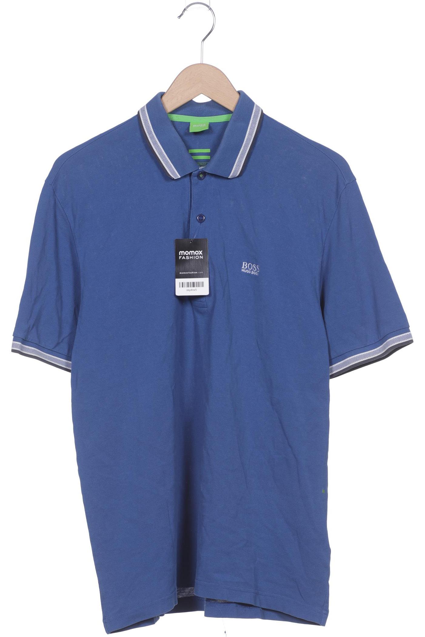 

Boss Green Herren Poloshirt, blau, Gr. 54