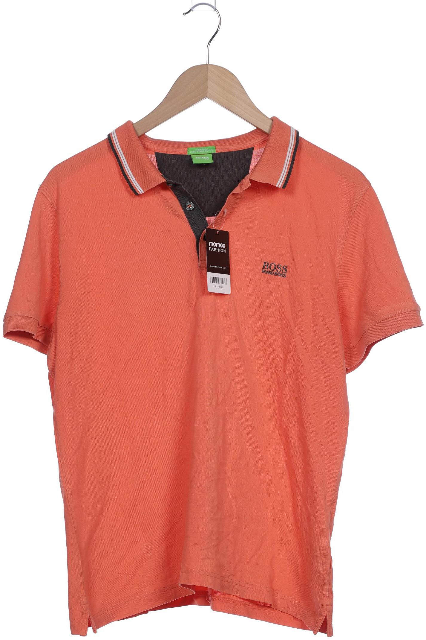 

Boss Green Herren Poloshirt, orange, Gr. 52