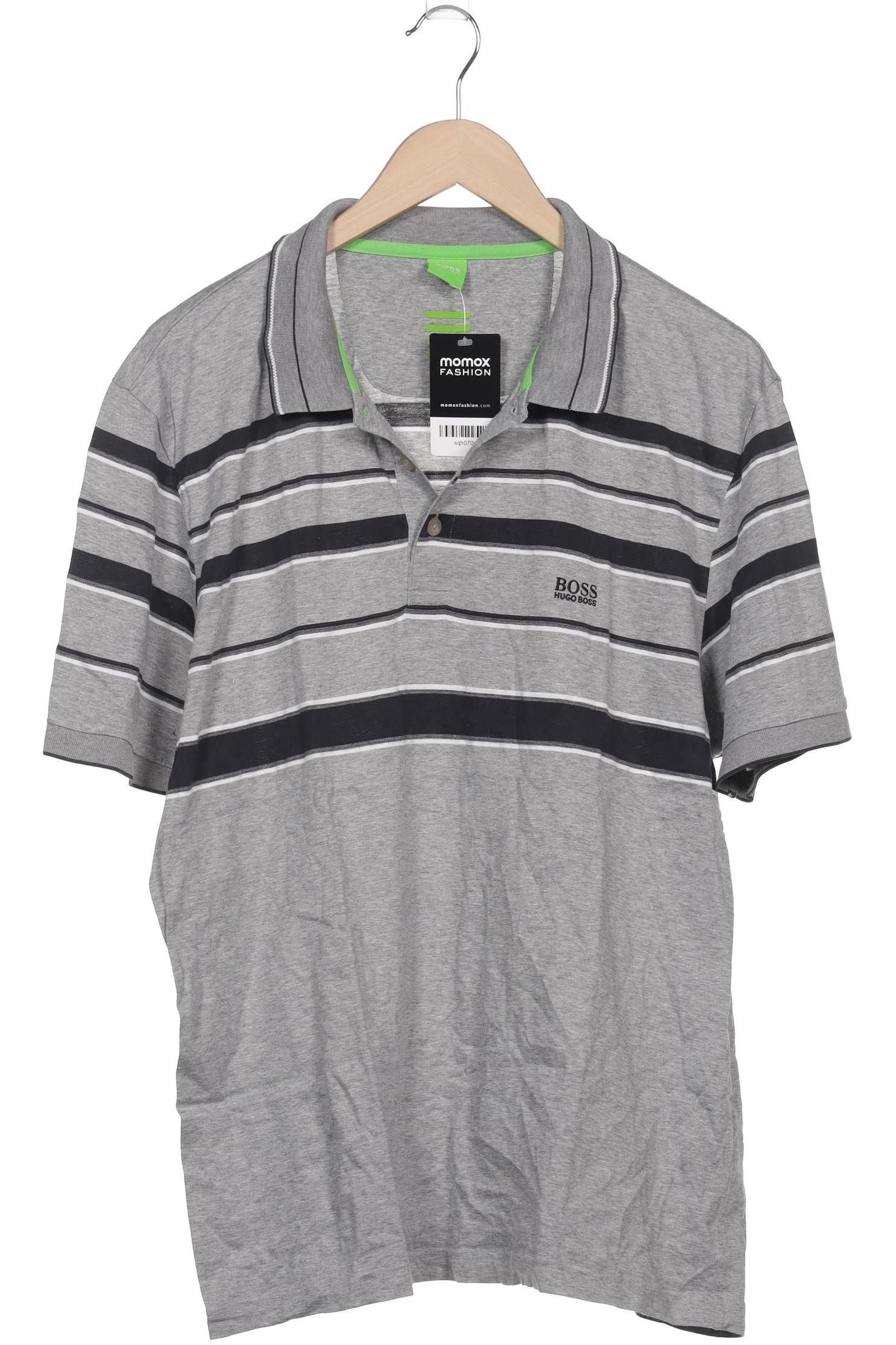 

Boss Green Herren Poloshirt, grau, Gr. 58