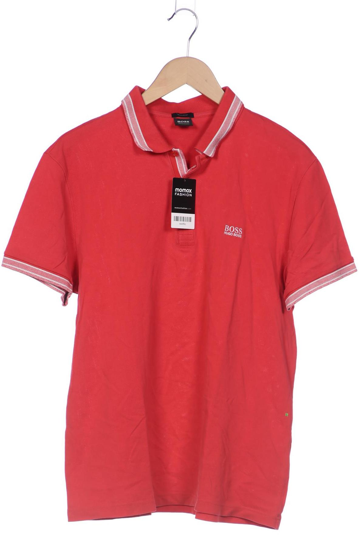 

Boss Green Herren Poloshirt, pink, Gr. 54