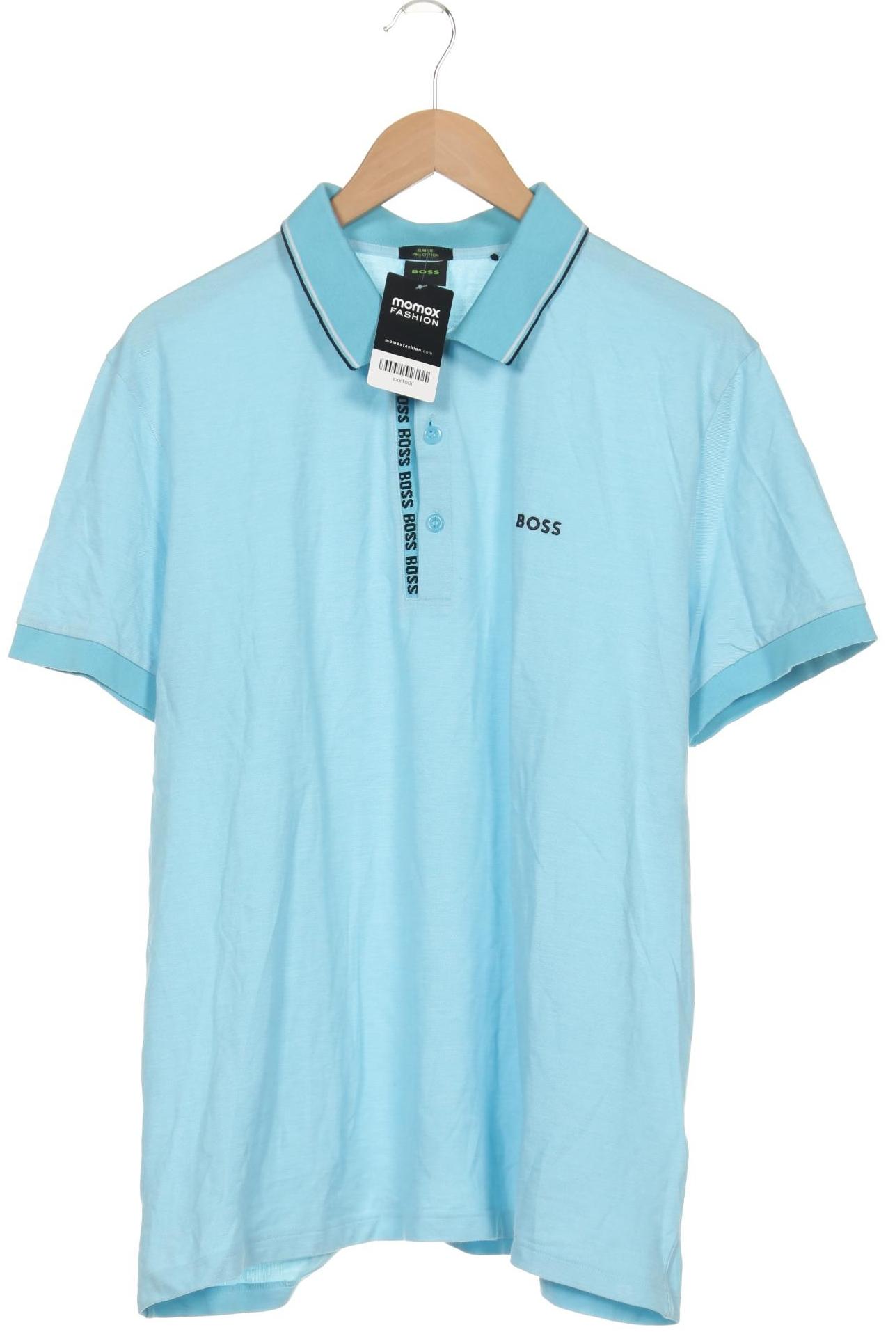 

Boss Green Herren Poloshirt, blau, Gr. 58