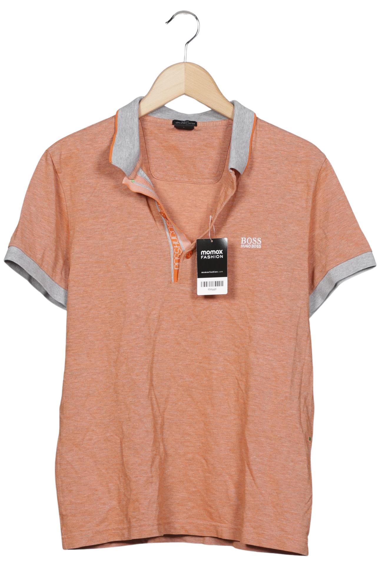 

Boss Green Herren Poloshirt, orange, Gr. 52