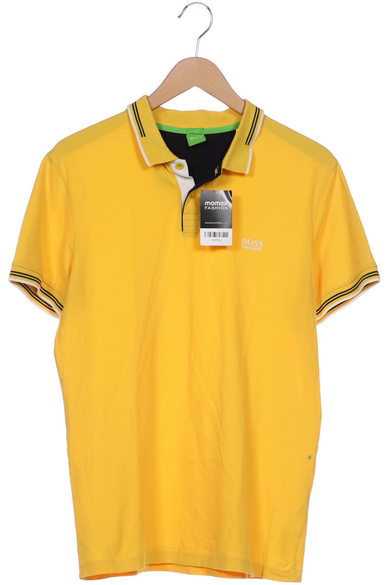 

Boss Green Herren Poloshirt, gelb, Gr. 52