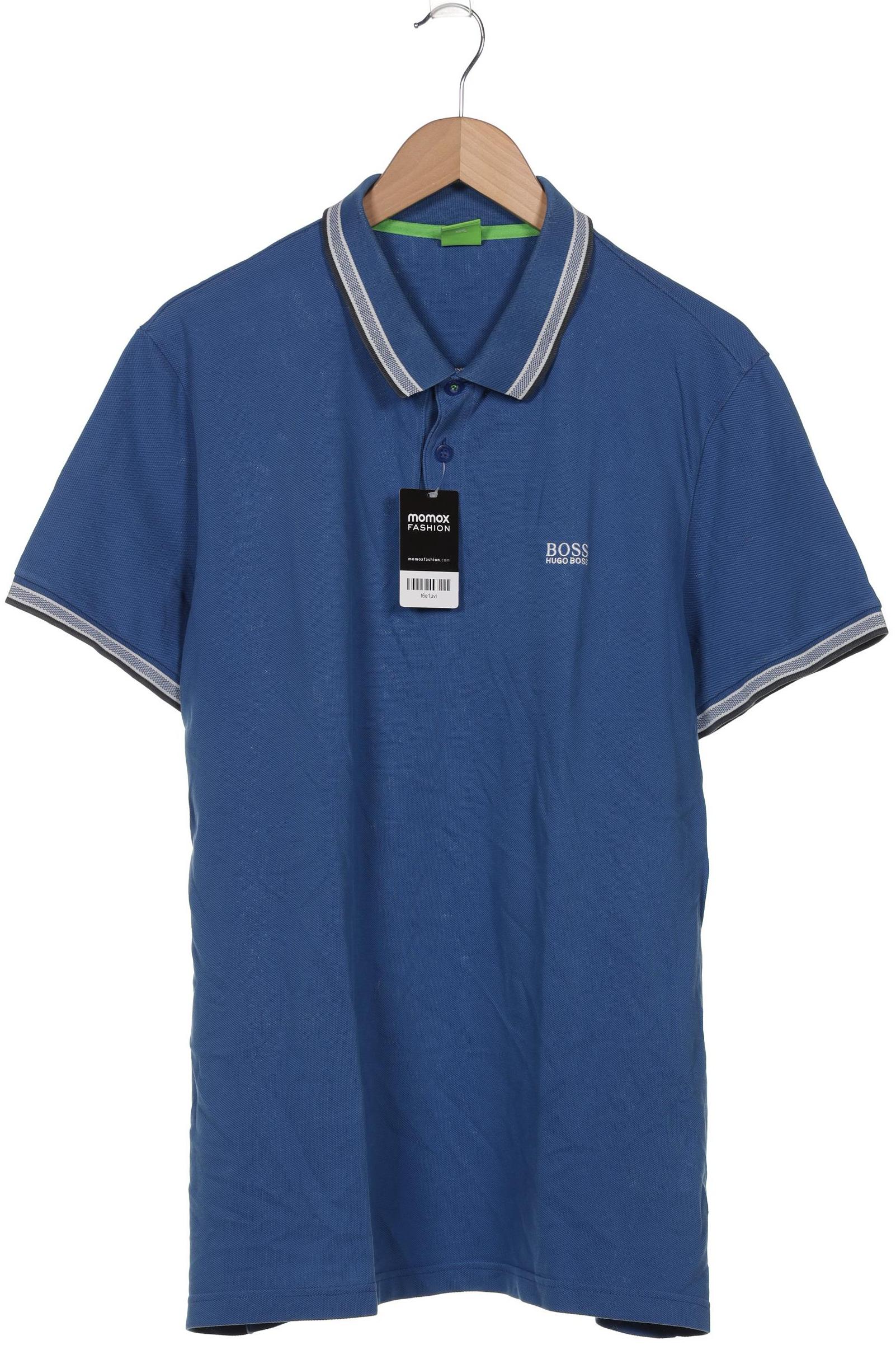 

Boss Green Herren Poloshirt, blau, Gr. 58