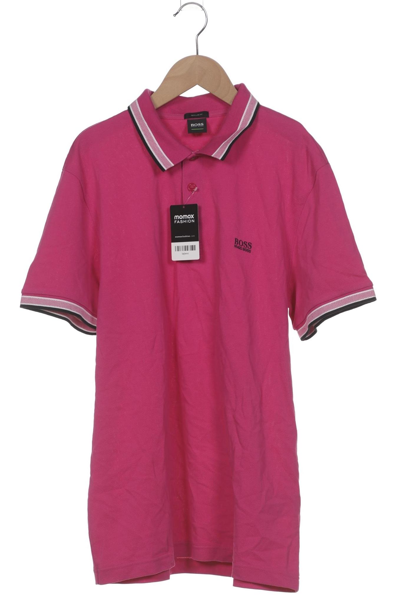 

Boss Green Herren Poloshirt, pink, Gr. 54