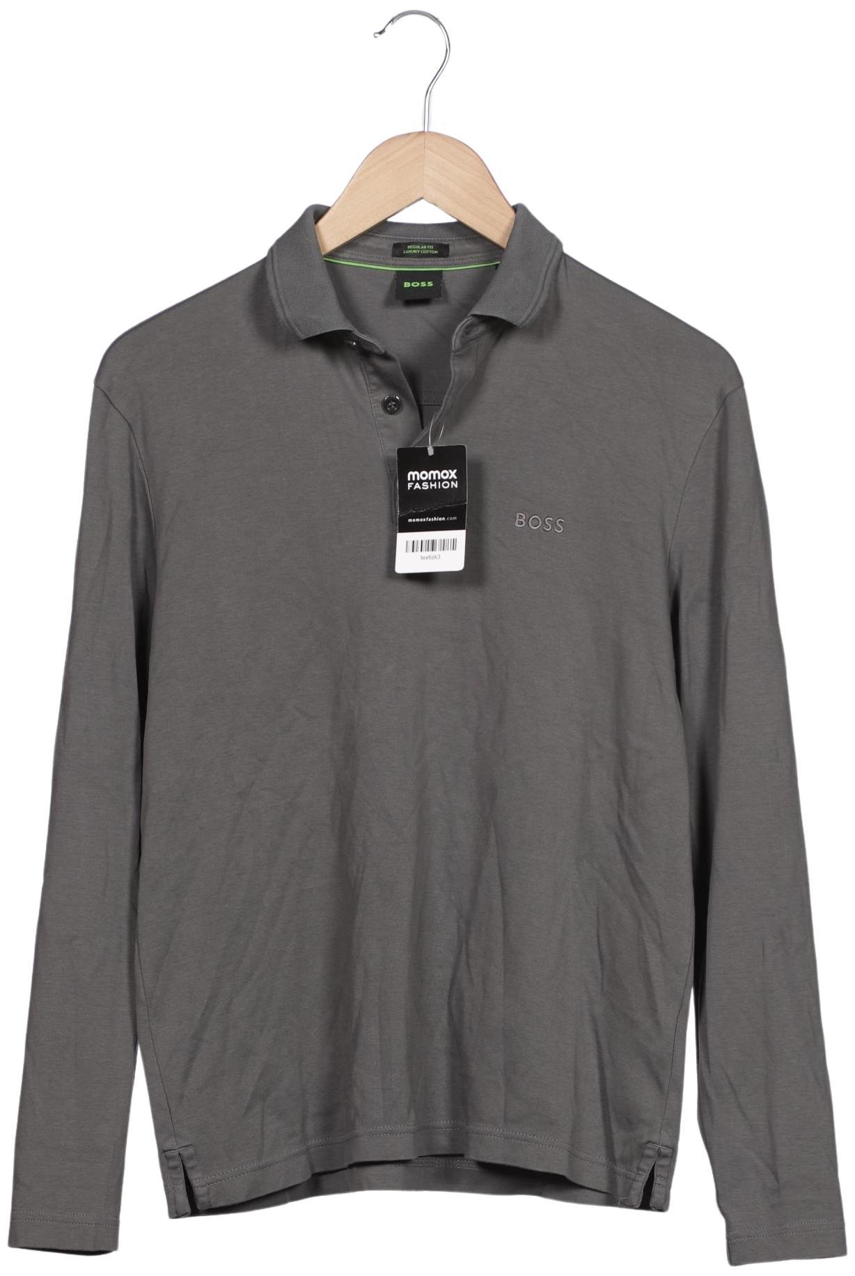 

Boss Green Herren Poloshirt, grau, Gr. 46