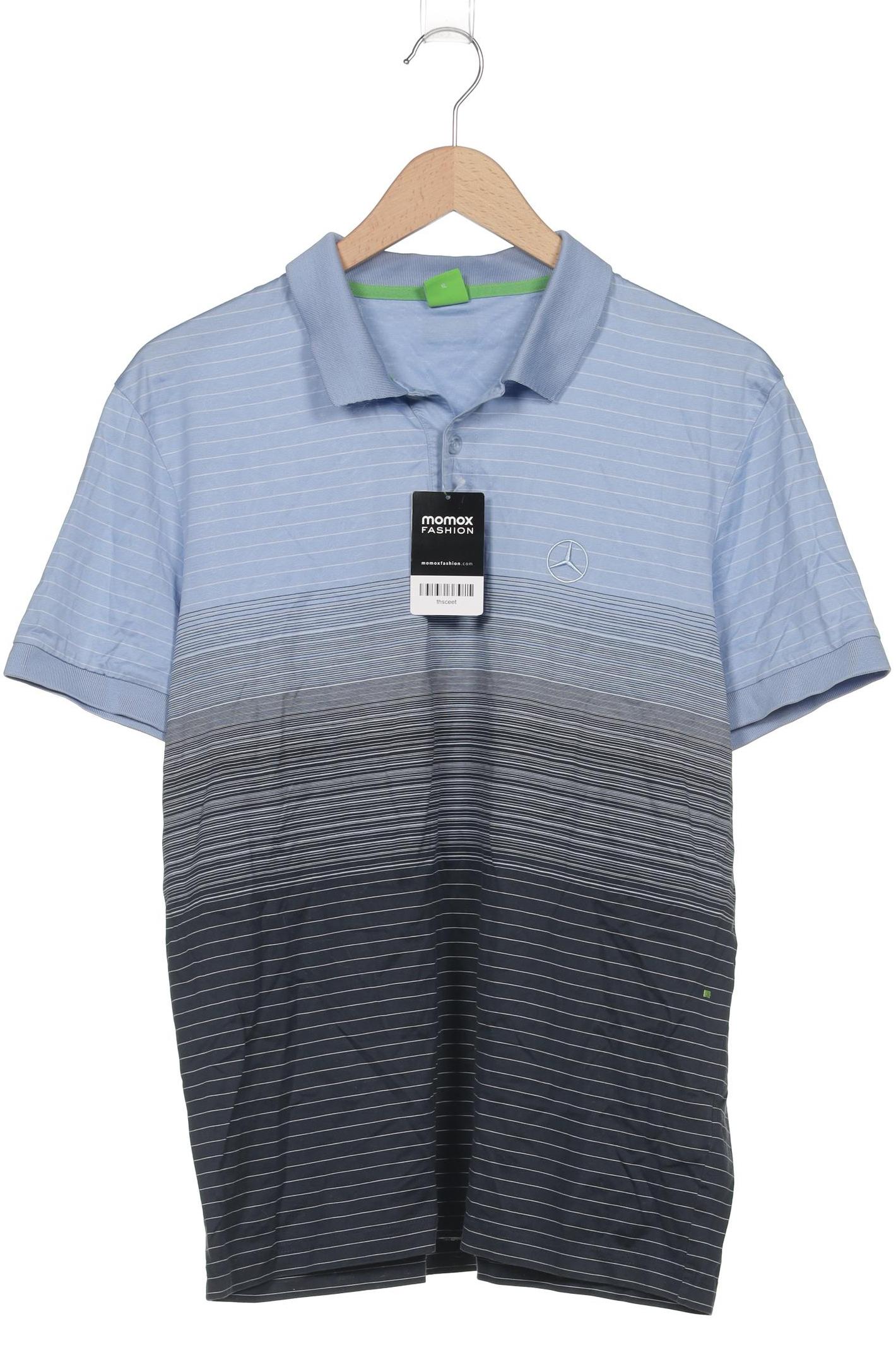 

Boss Green Herren Poloshirt, blau, Gr. 54