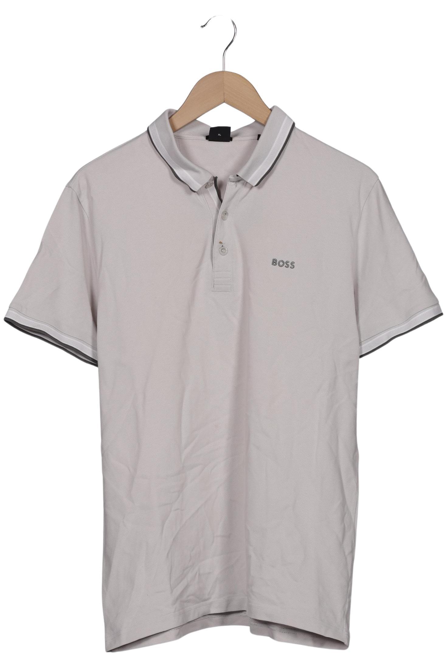 

Boss Green Herren Poloshirt, grau, Gr. 54