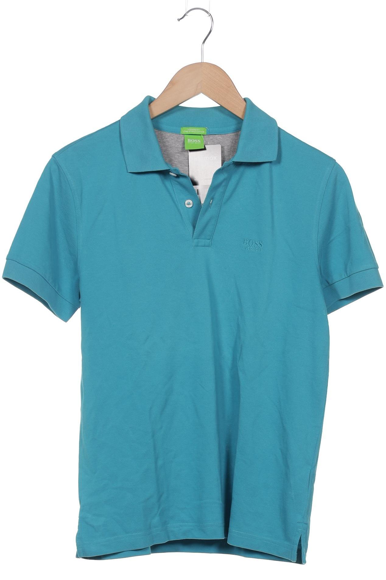 

Boss Green Herren Poloshirt, blau, Gr. 46